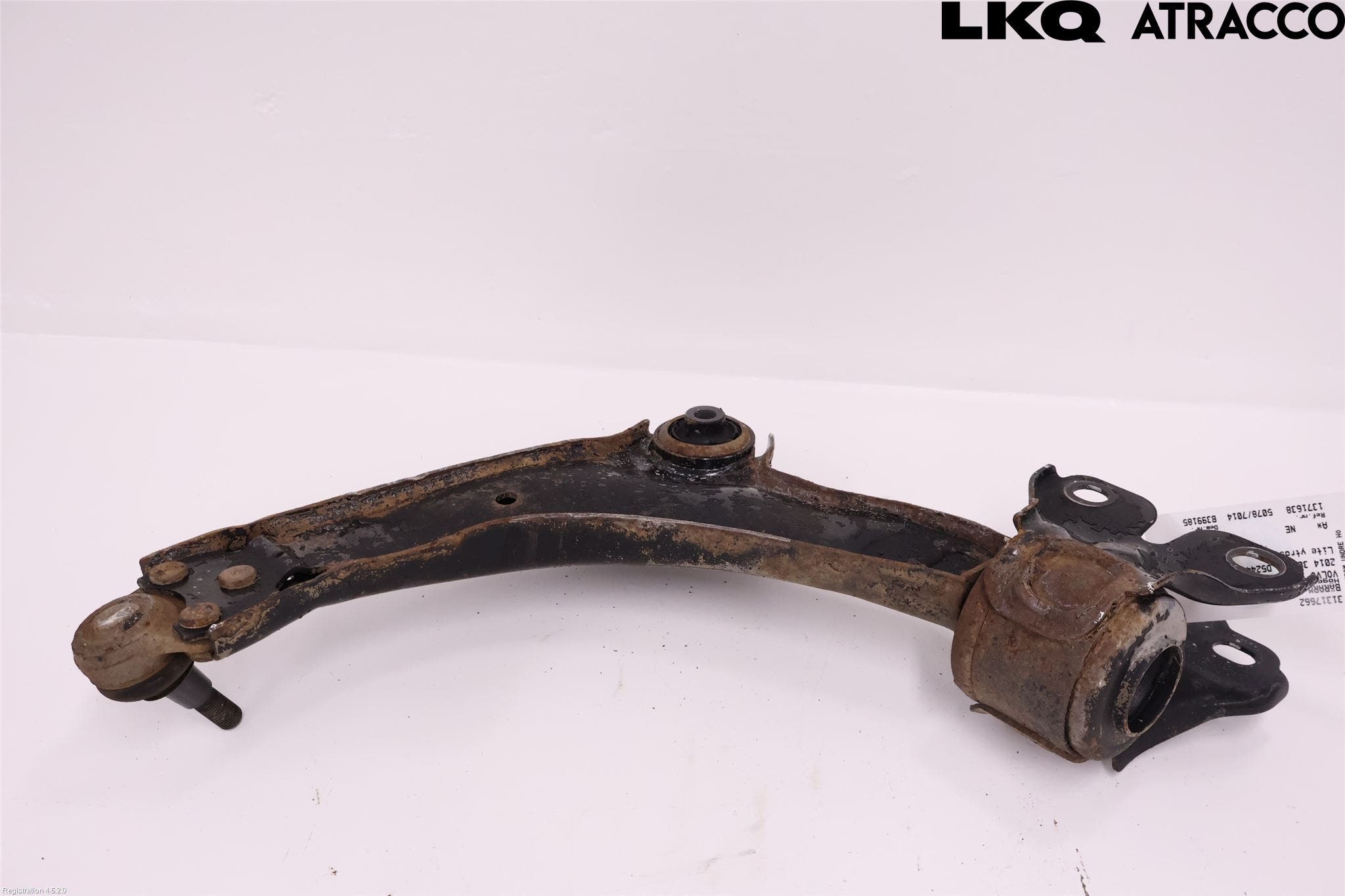 Volvo V60 14-18 Bärarm Fram Undre Hö