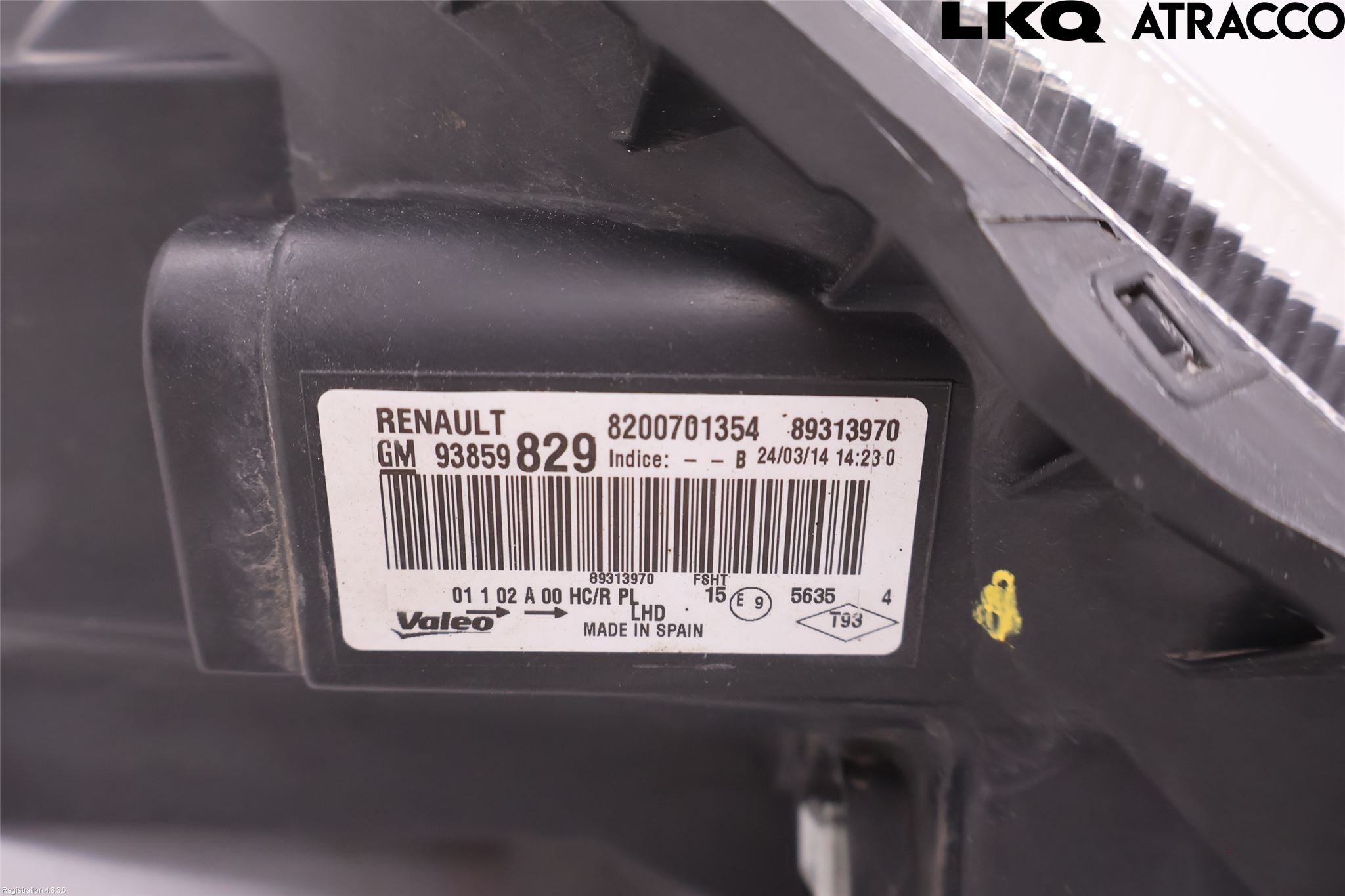 Renault TRAFIC   02-14 Strålkastare Vänster