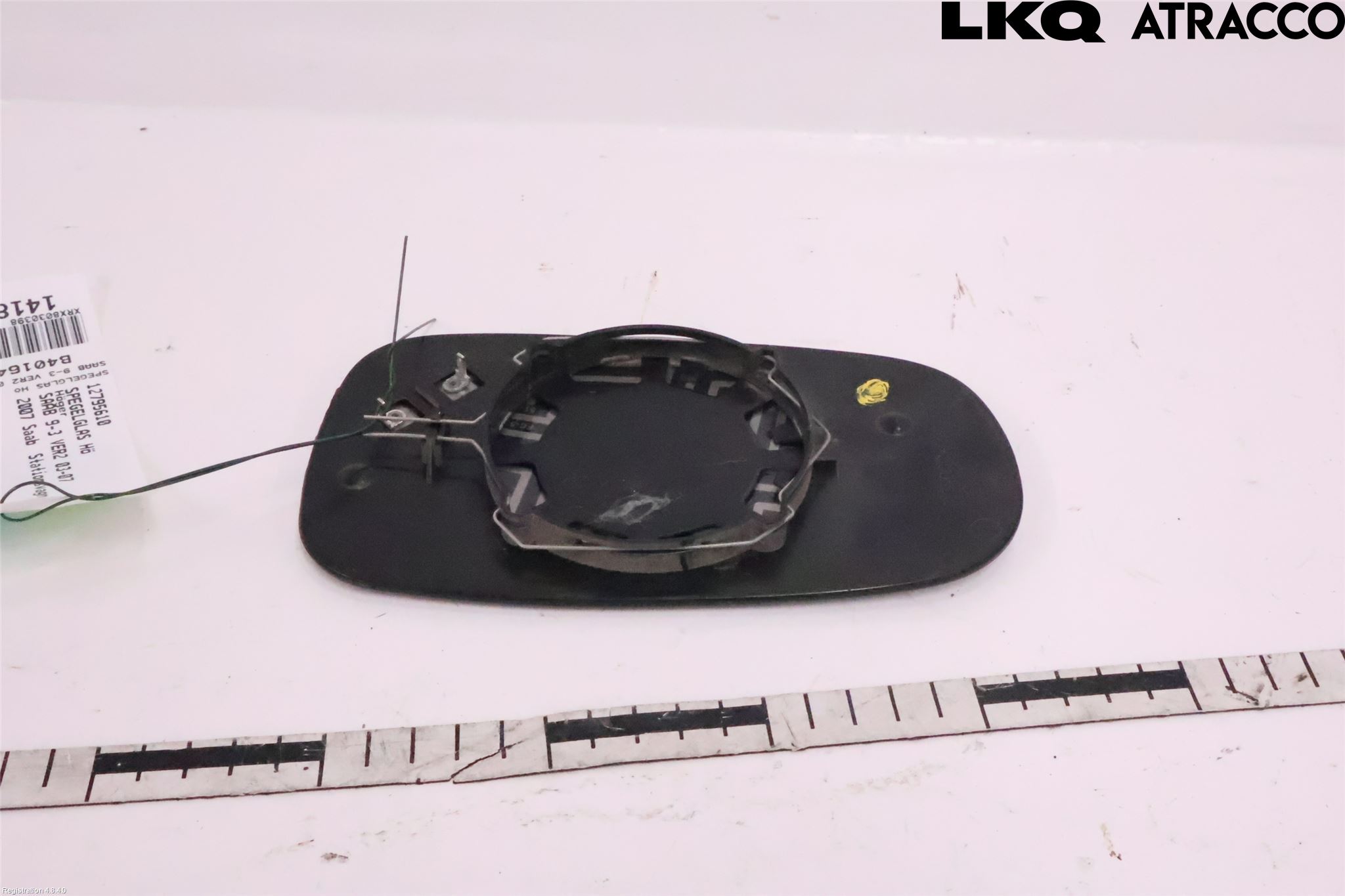 Saab 9-3 VER 2 Spegelglas Hö