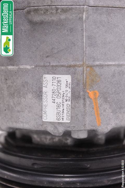 Mercedes-Benz MB B-KLASS (W246/W242) 12-19 Ac Kompressor