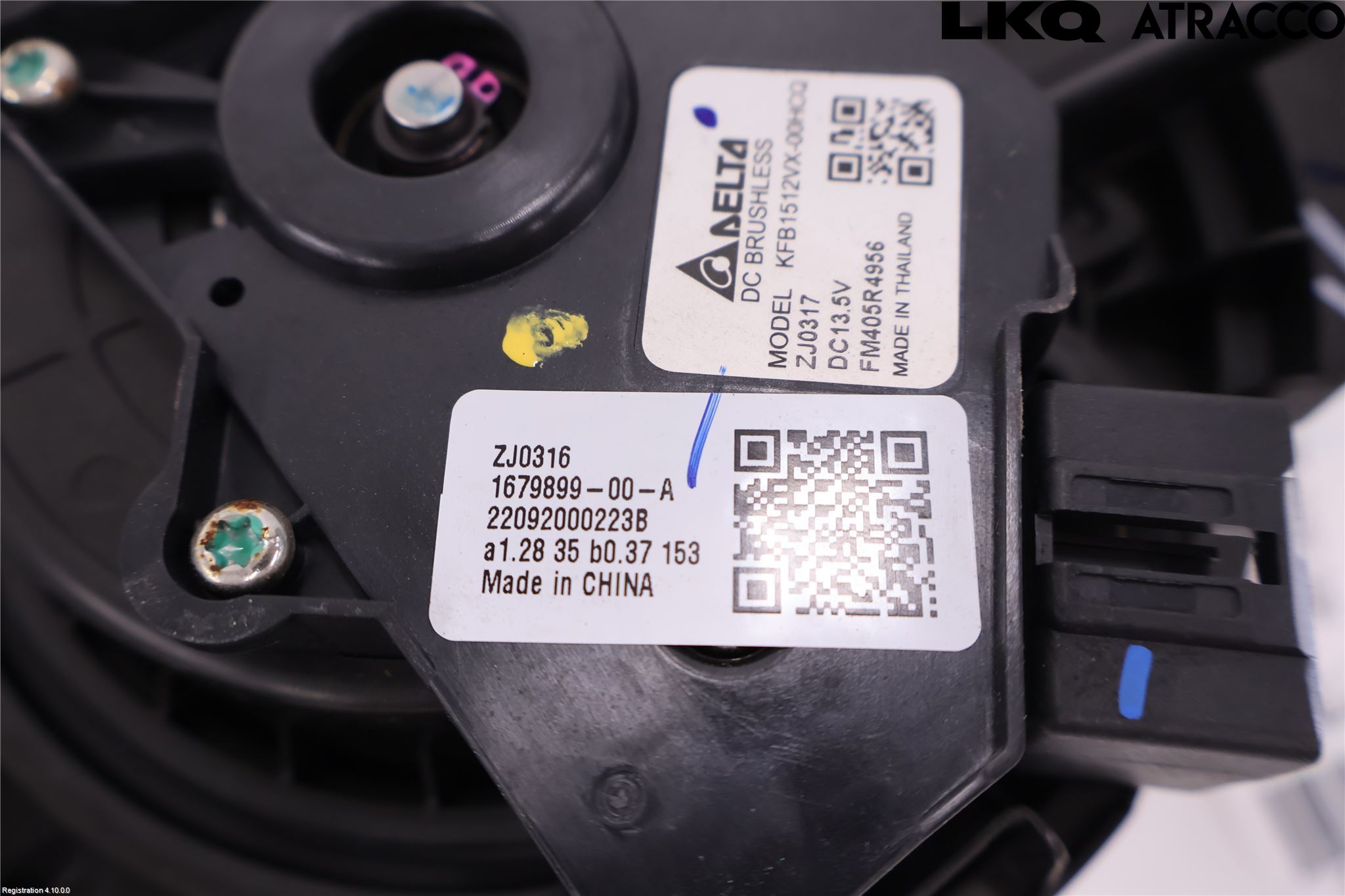 Tesla MODEL 3 17- Värmefläkt