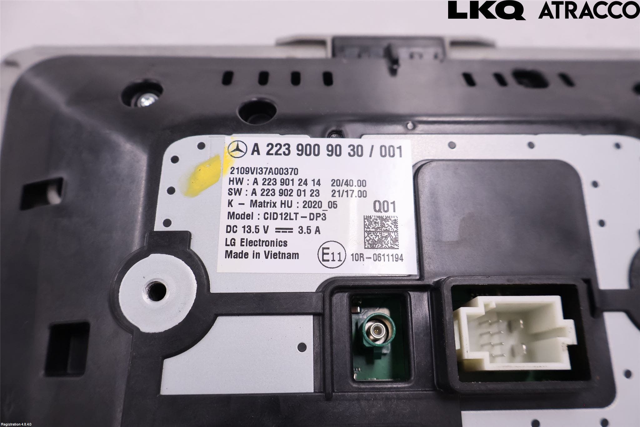 Mercedes-Benz MB EQS (V297) 22- Bildskärm