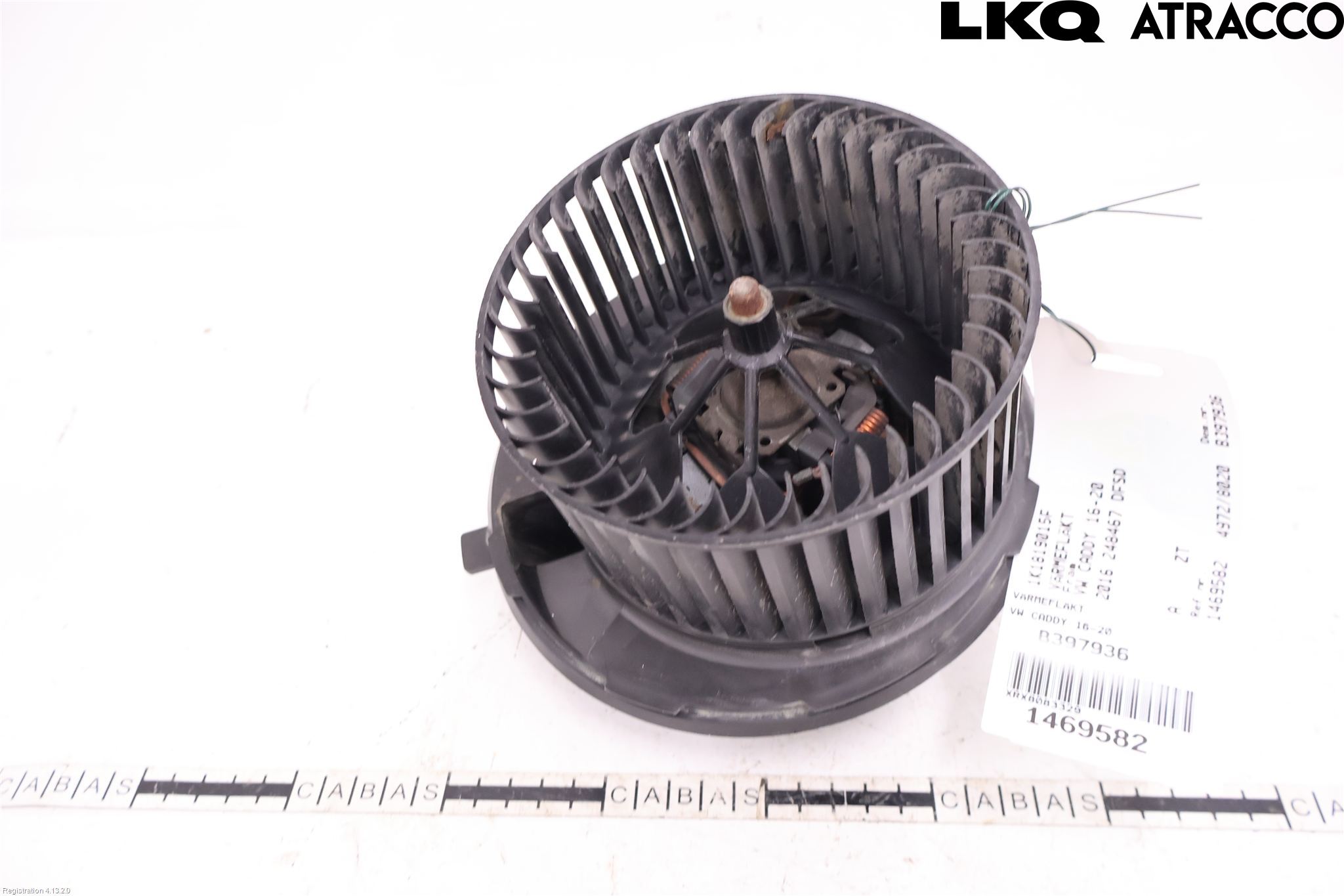Volkswagen VW CADDY 16-20 Värmefläkt