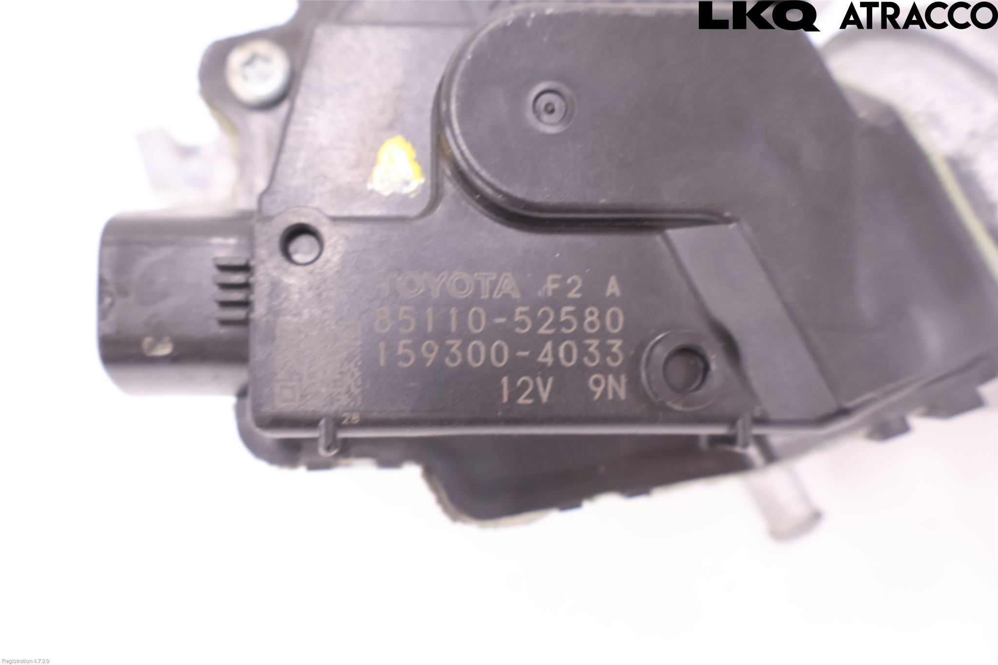 Toyota VERSO-S 11-16 Torkarmotor Vindruta