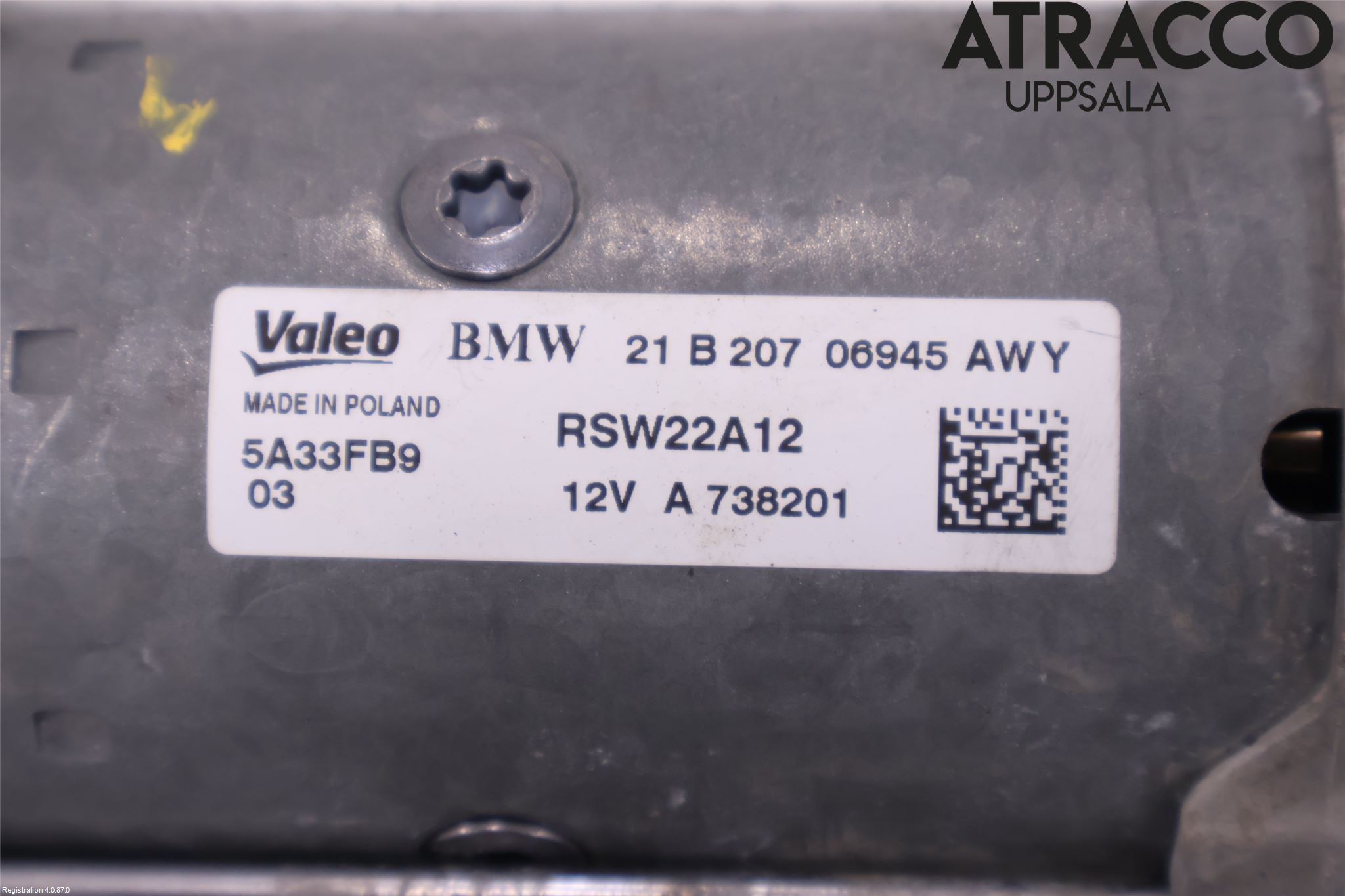 BMW 5 G30/G31/F90 17-23 Startmotor Diesel