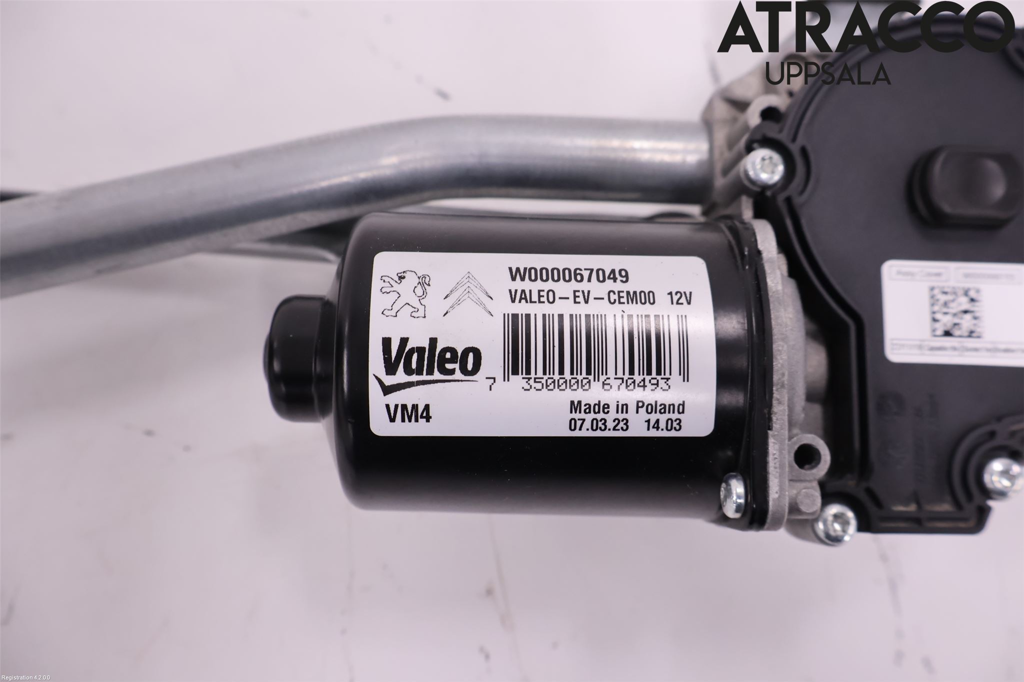 Peugeot EXPERT/E-EXPERT 17- Torkarmekanism Vindruta