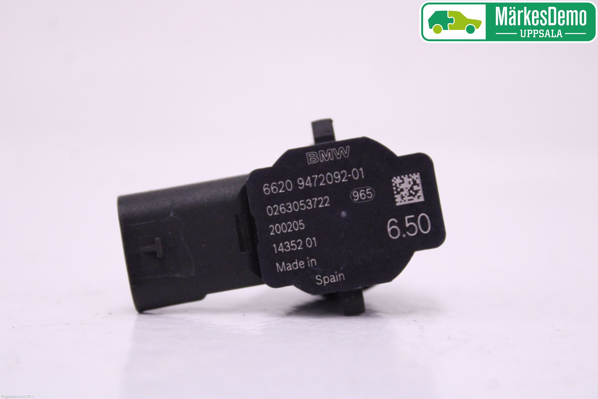 BMW 3 G20/G21/G80/G81 19- Parkeringshjälp Frontsensor