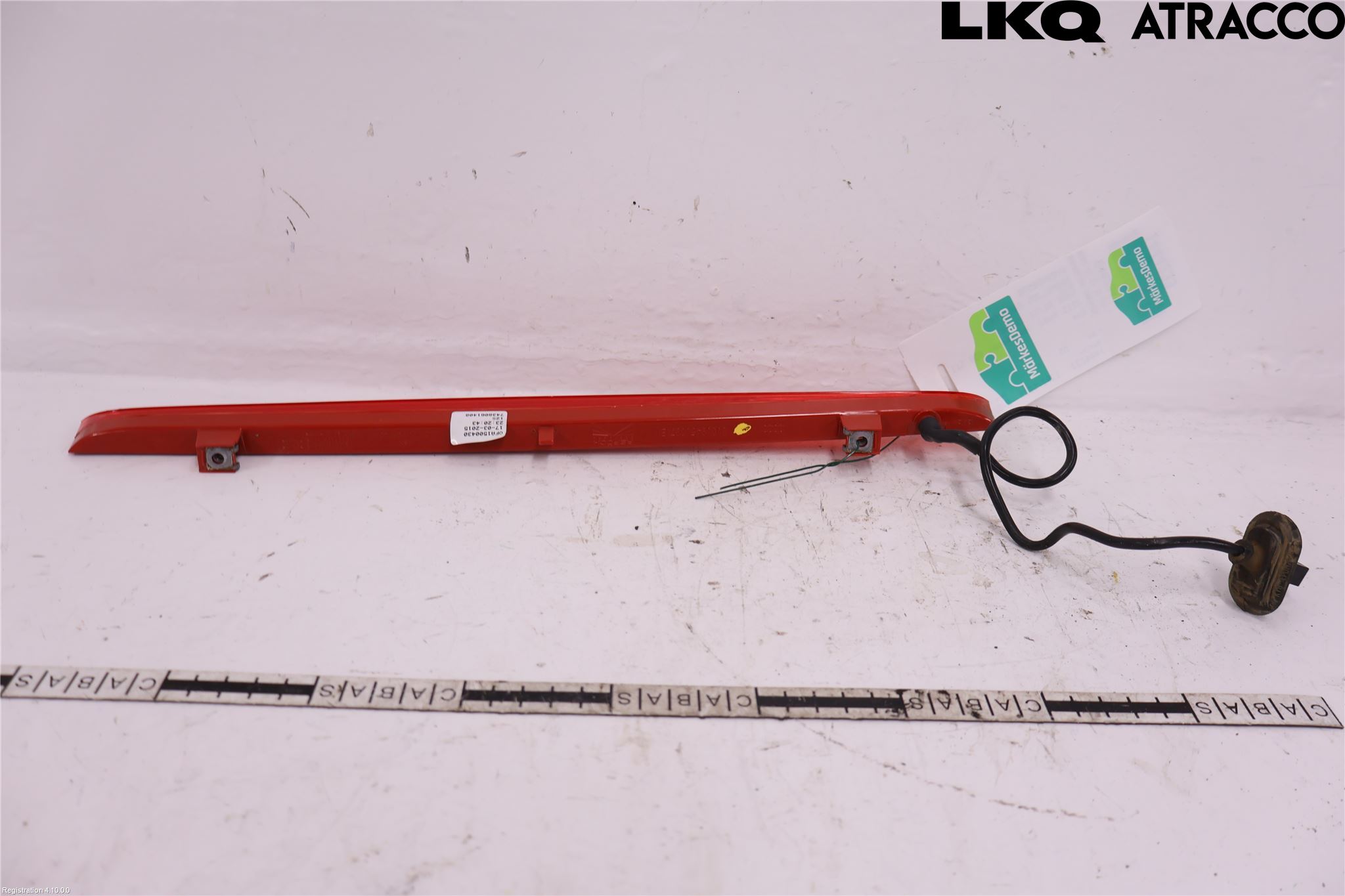 Audi A1/S1 11-18 Bromsljus Bakruta