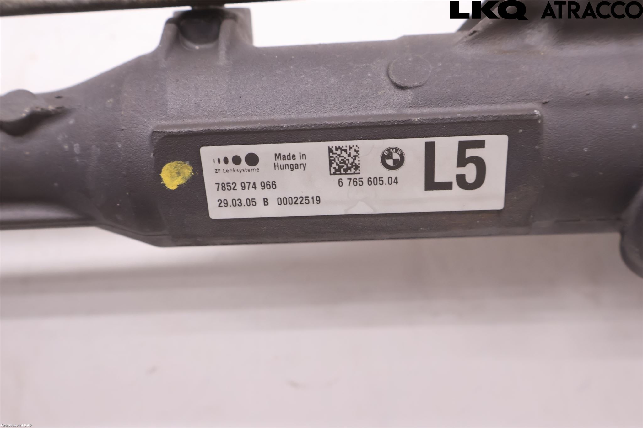 BMW 3 E90/91 SED/TOU 05-12 Styrväxel Servo -Snäcka