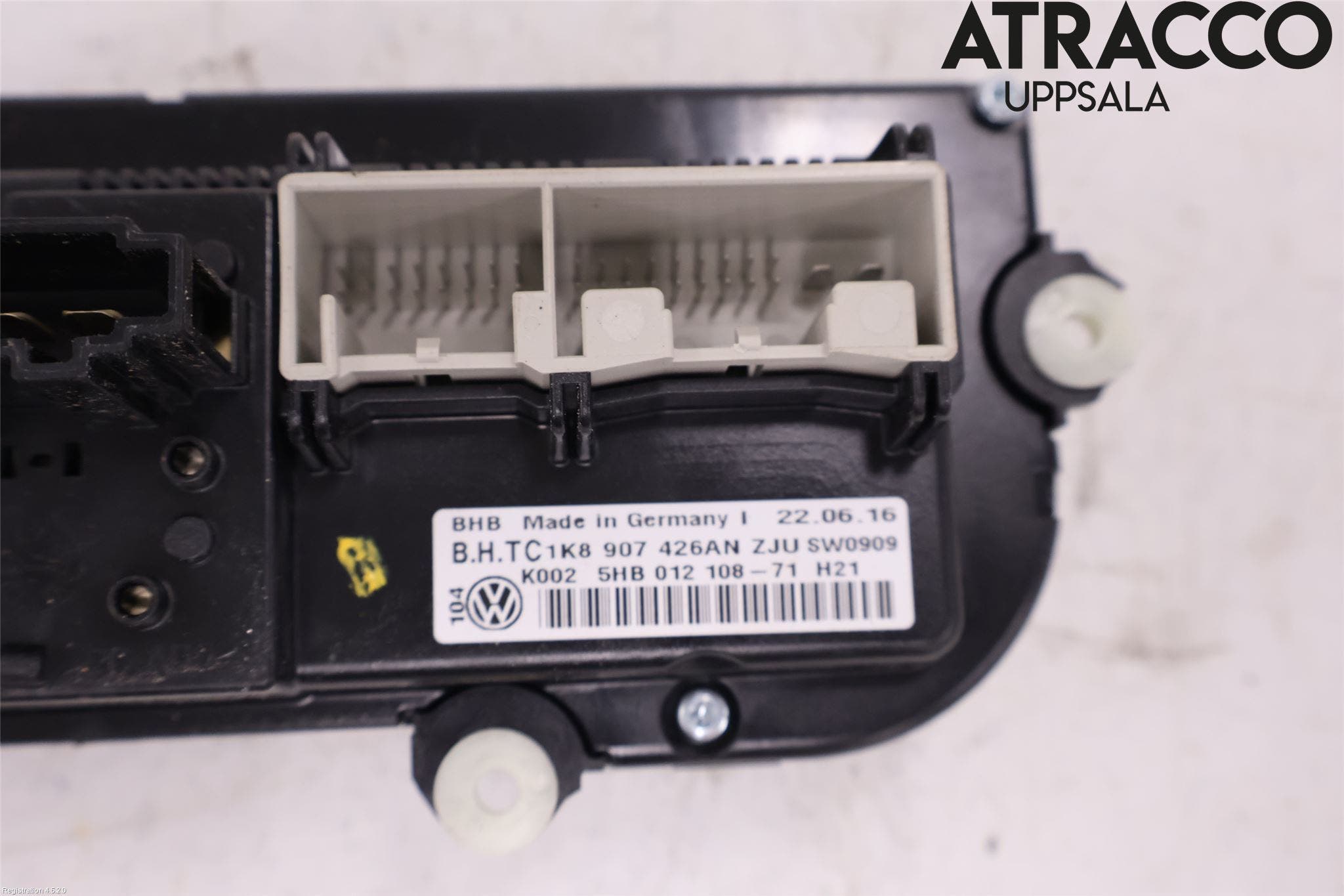 Volkswagen VW CADDY 16-20 Ac Styrenhet Ac Manöveren