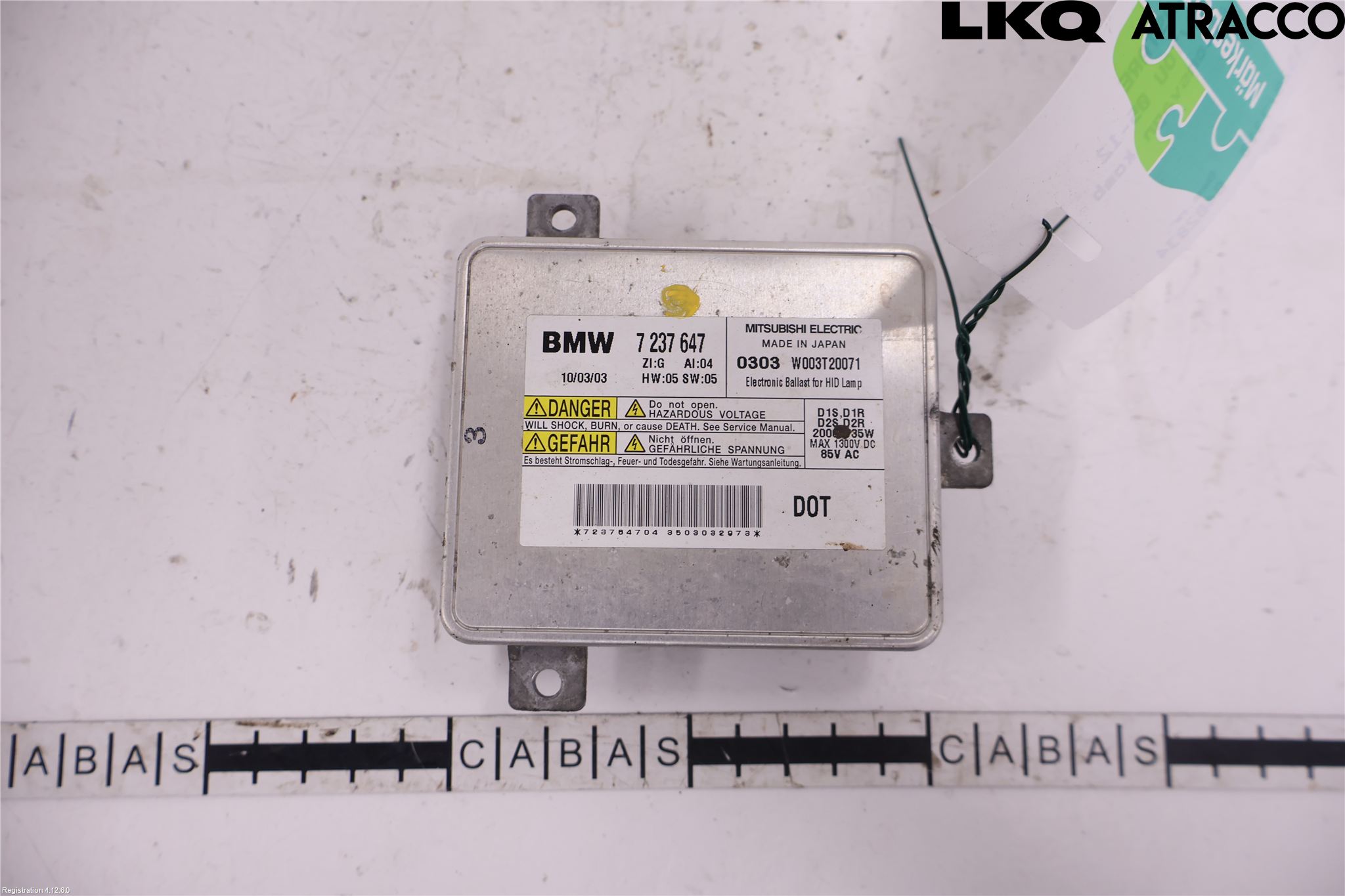 BMW 3 E90/91 SED/TOU 05-12 Styrenhet Strålkastare