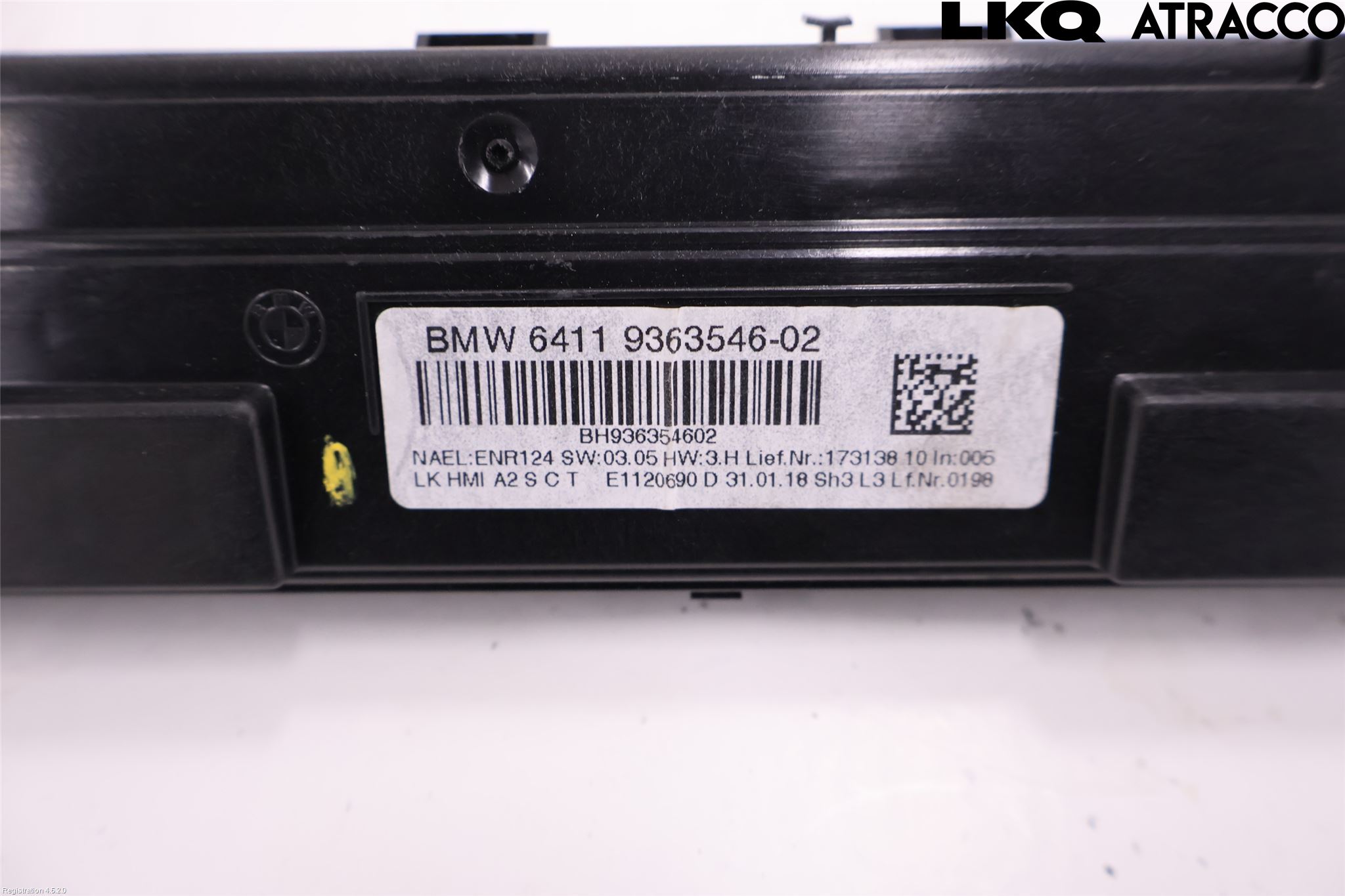 BMW 3 F30/F31/F80 12-19 Ac Styrenhet Ac Manöveren