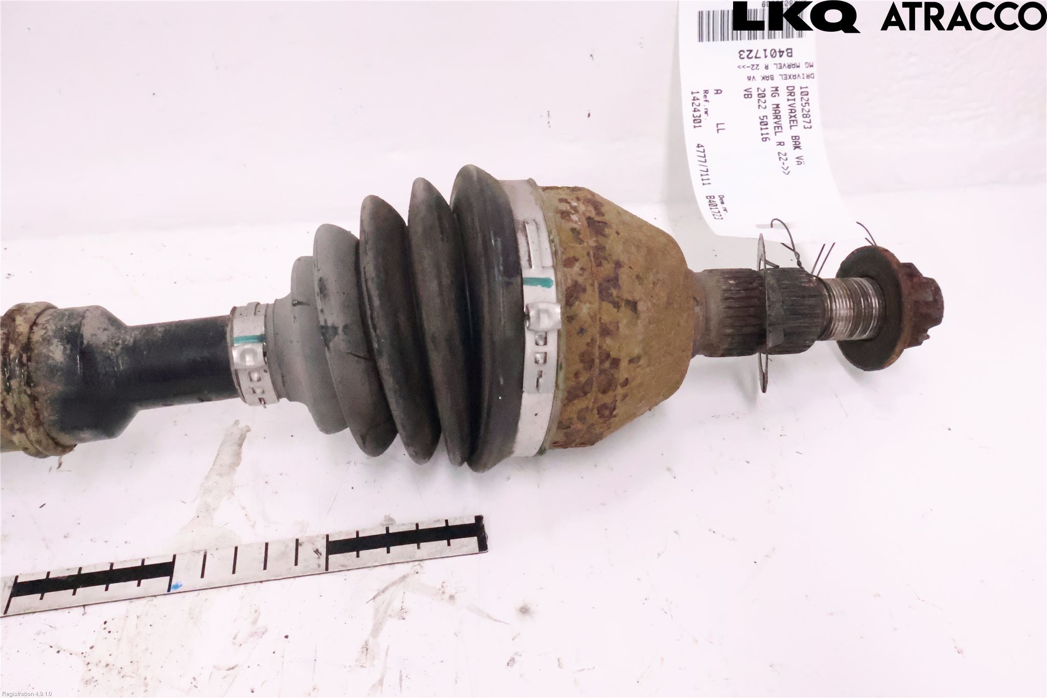 MG MARVEL R 22- Drivaxel Bak Vänster