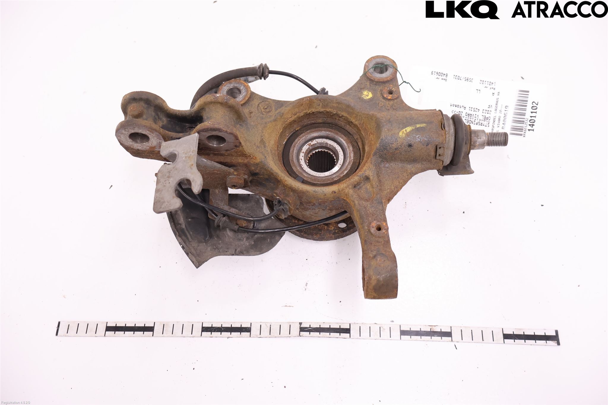 Opel VIVARO 20- Styrspindel Lagerhus Vä