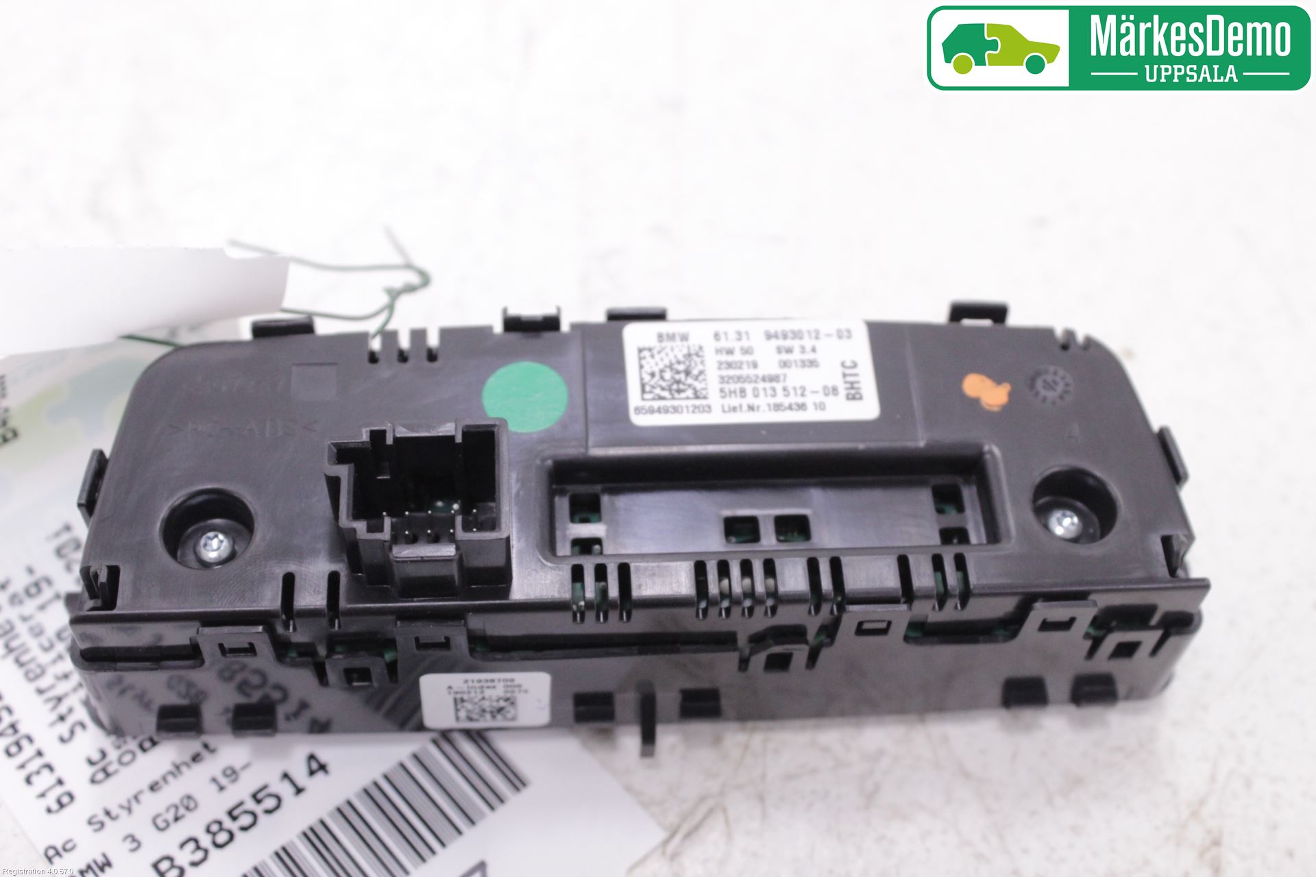 BMW 3 G20/G21/G80/G81 19- Ac Styrenhet Ac Manöveren