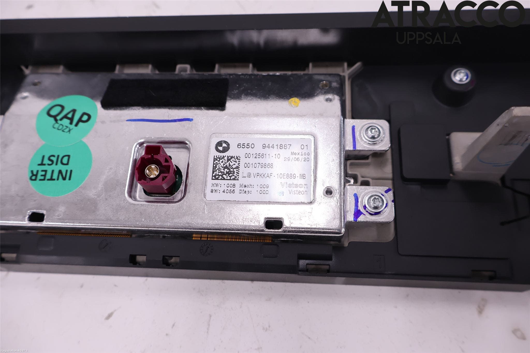 BMW 3 G20/G21/G80/G81 19- Bildskärm