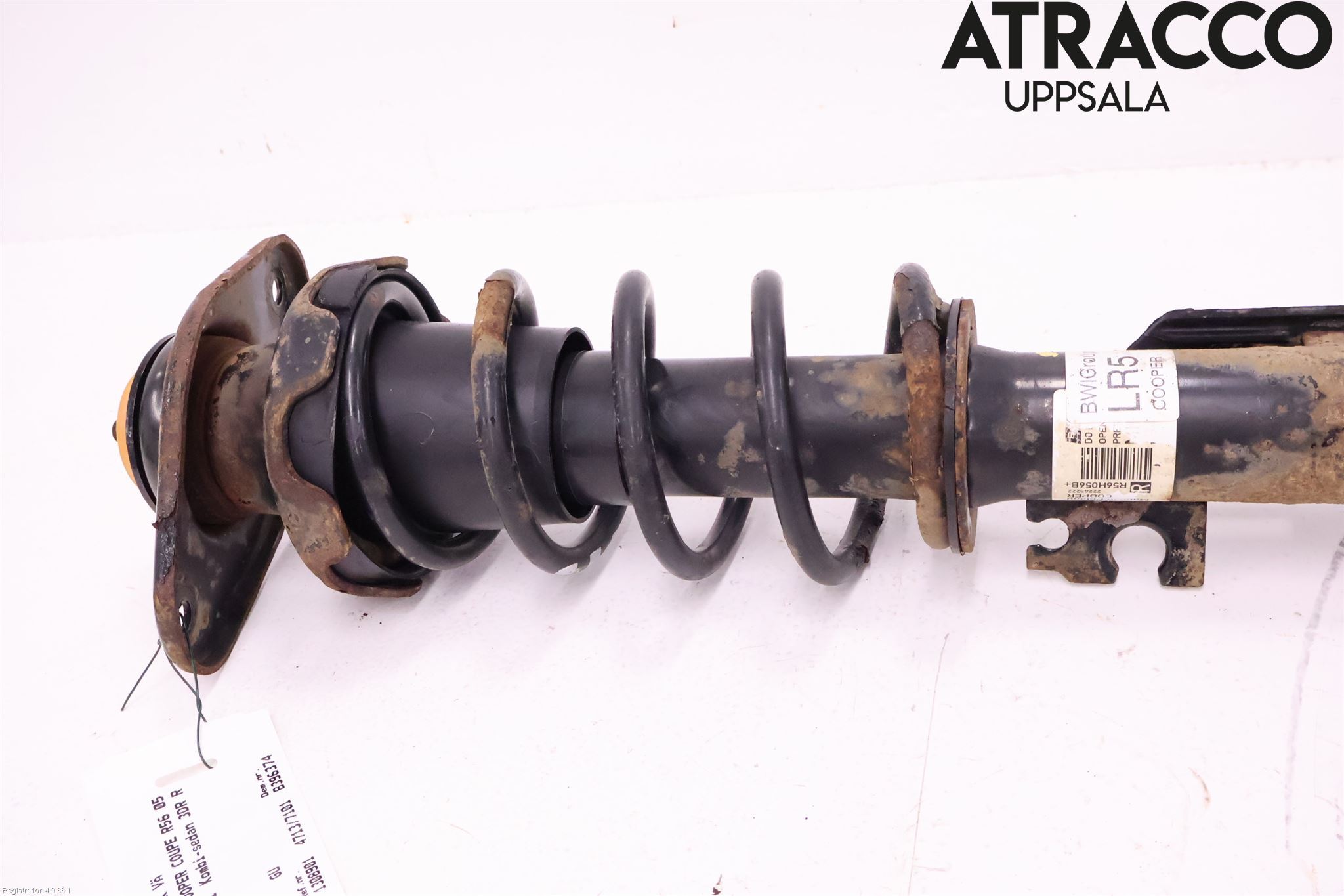 Mini COUPE R56 05-14 Fjäderben Bak Vänster