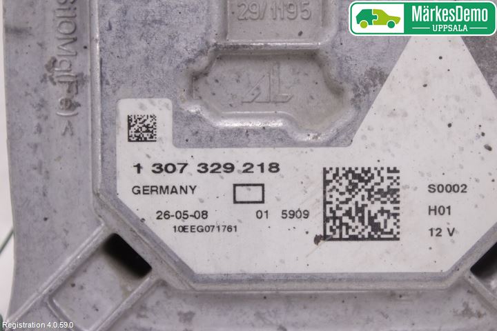 Audi A4/S4 08-11 Styrenhet Strålkastare