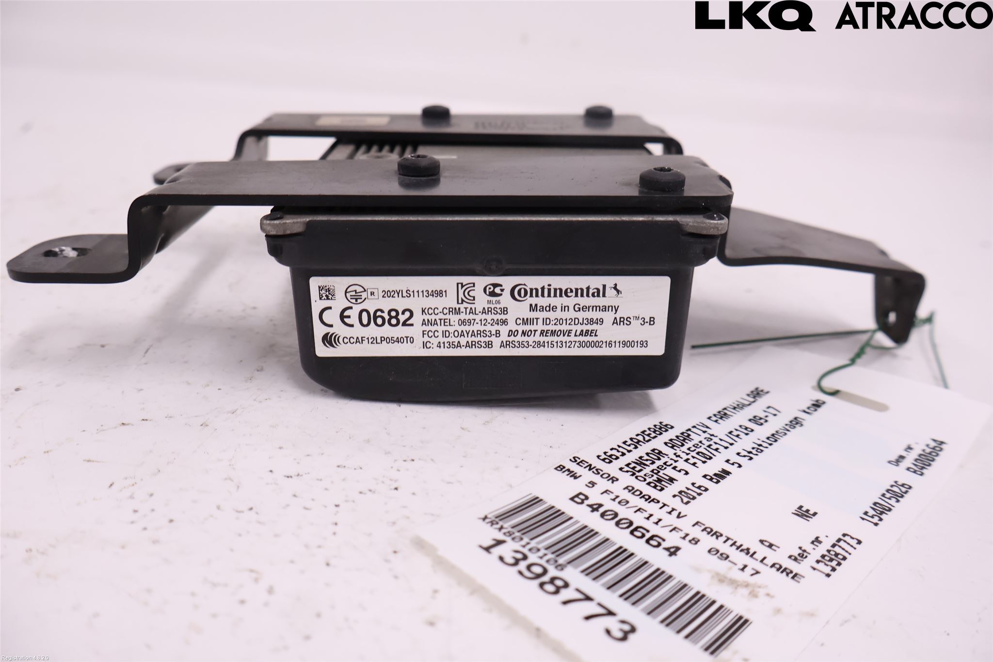 BMW 5 F10/F11/F18 09-17 Sensor Adaptiv Farthållare