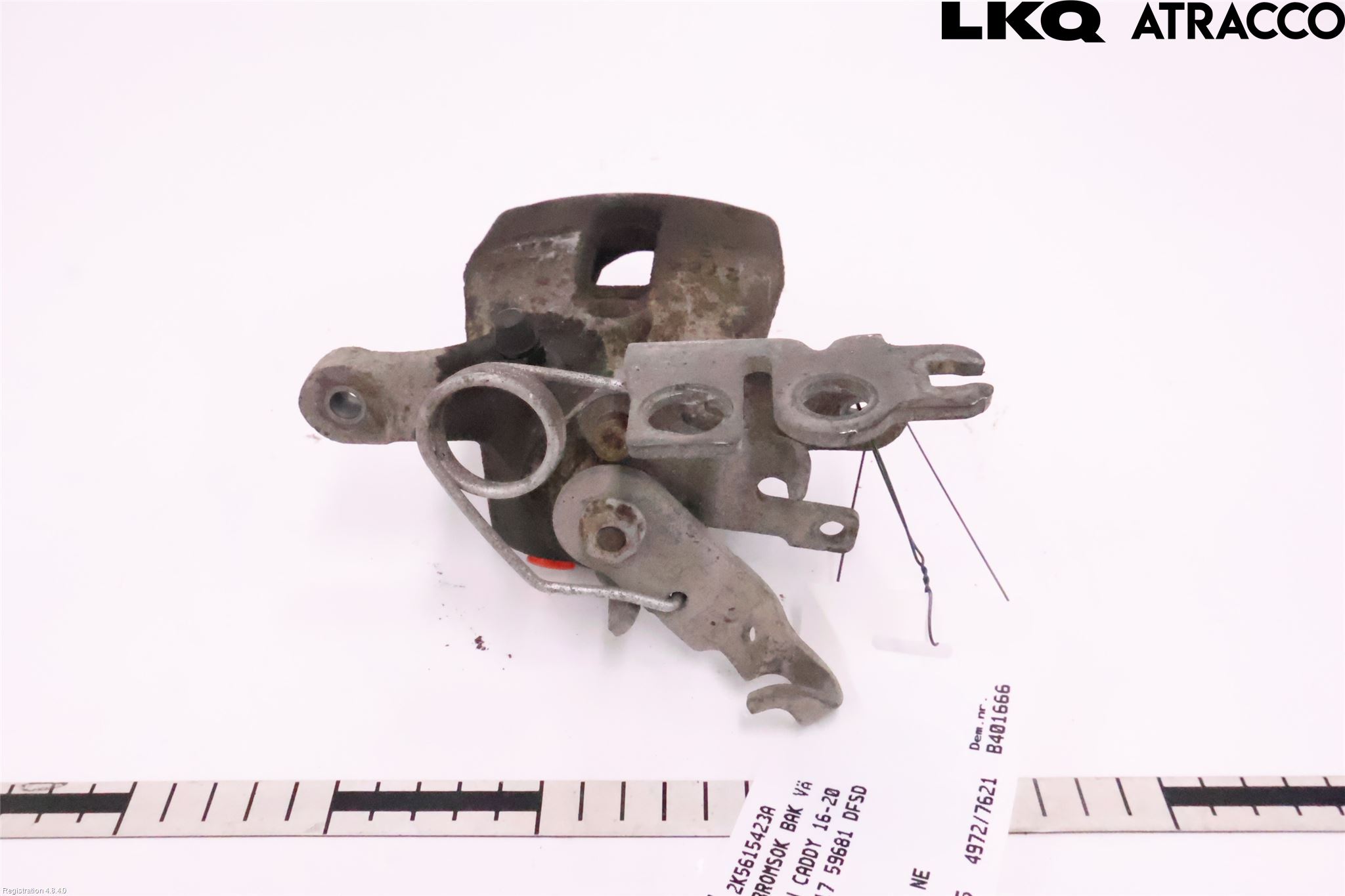 Volkswagen VW CADDY 16-20 Bromsok Bak Vänster