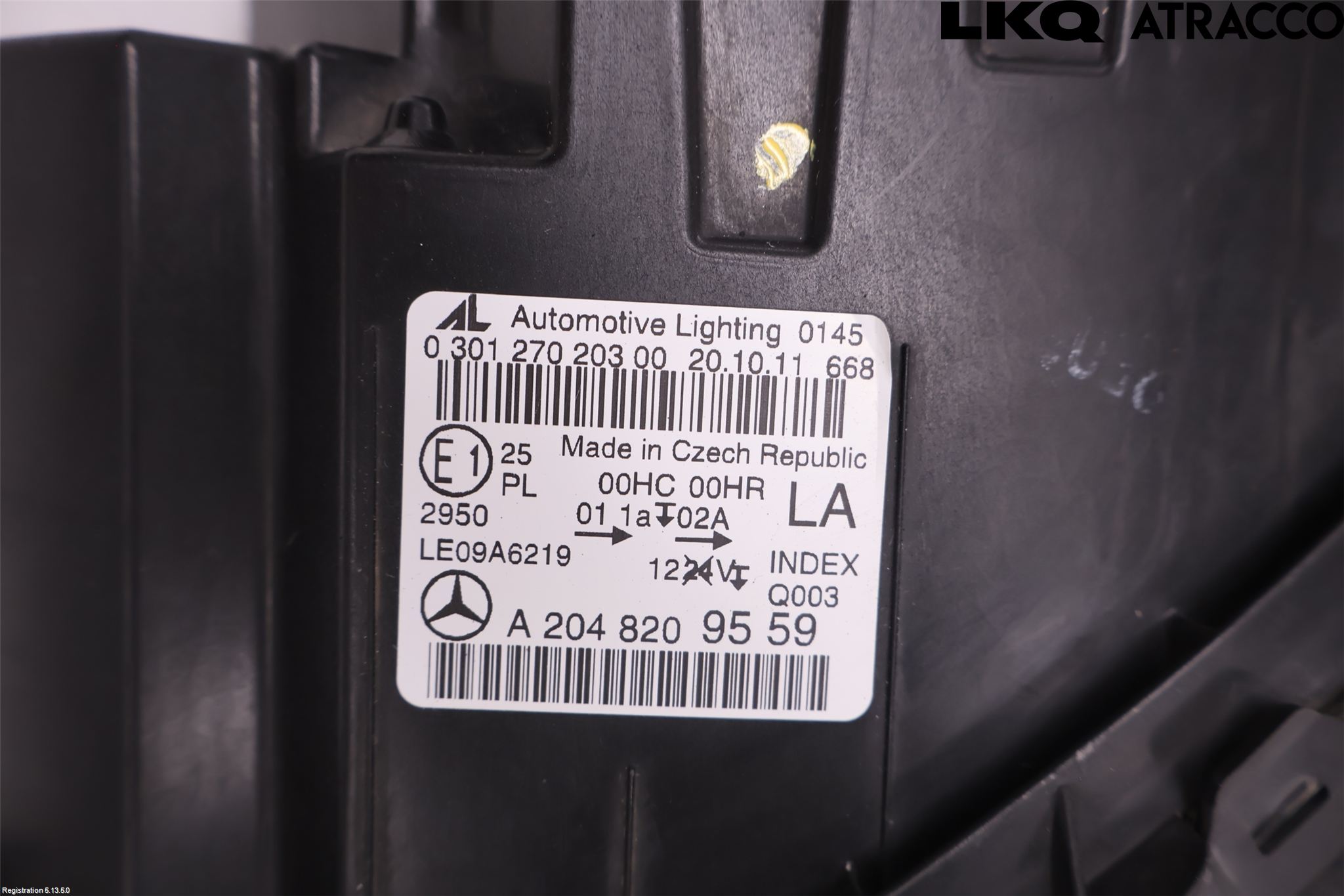 Mercedes-Benz MB C-KLASS (W204) 07-15 Strålkastare Vänster