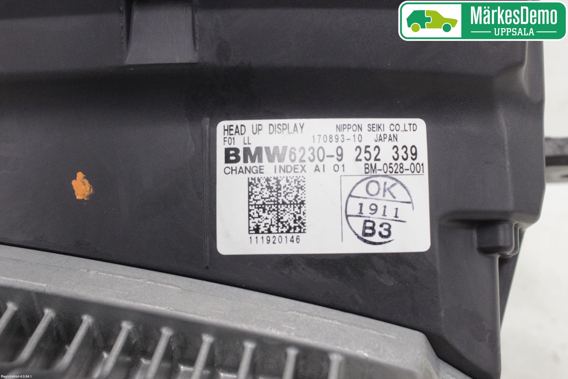 BMW 7 F01/02/03/04 09-15 Bildskärm