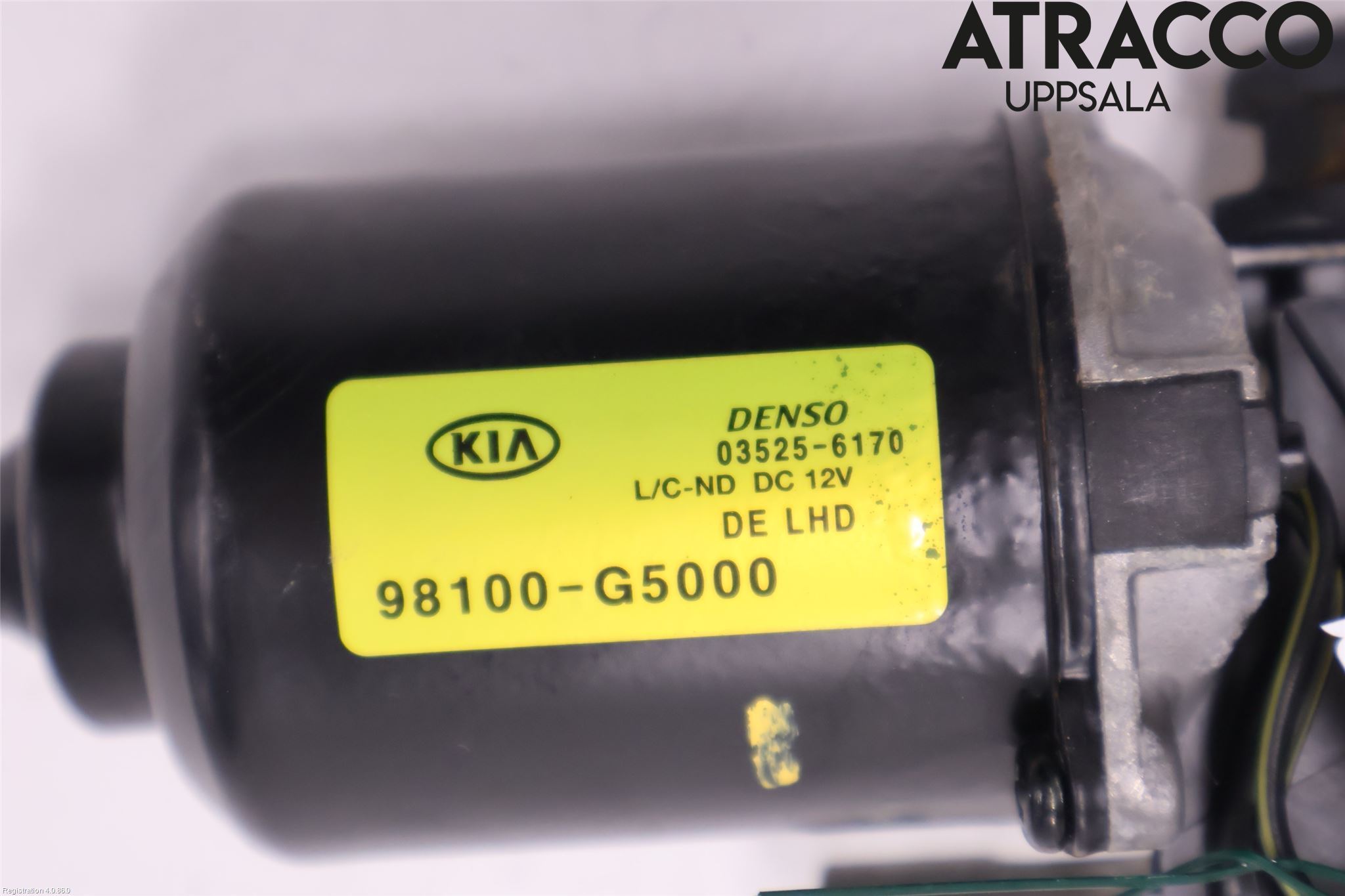 Kia NIRO (DE) 17-22 Torkarmotor Vindruta