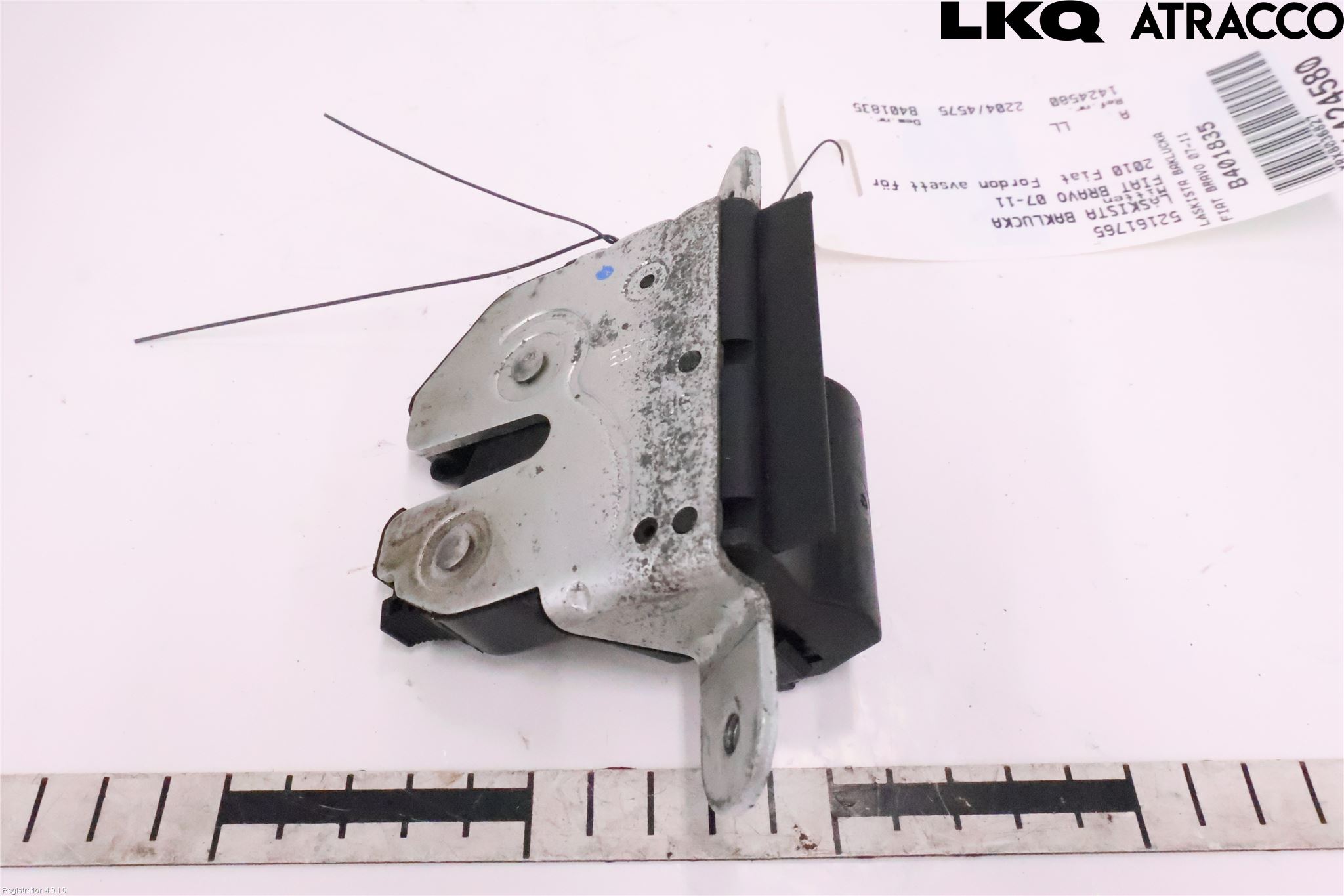 Fiat BRAVO 07-11 Låskista Baklucka