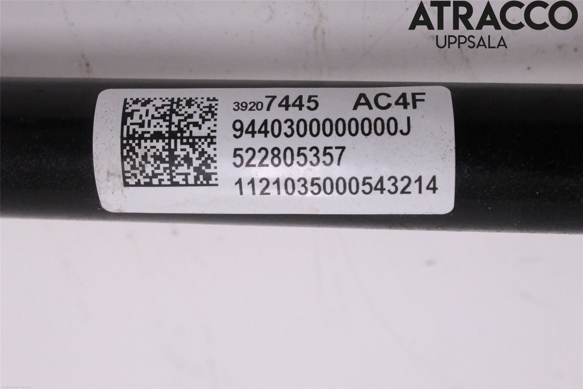 Opel INSIGNIA 17- Drivaxel Fram Höger