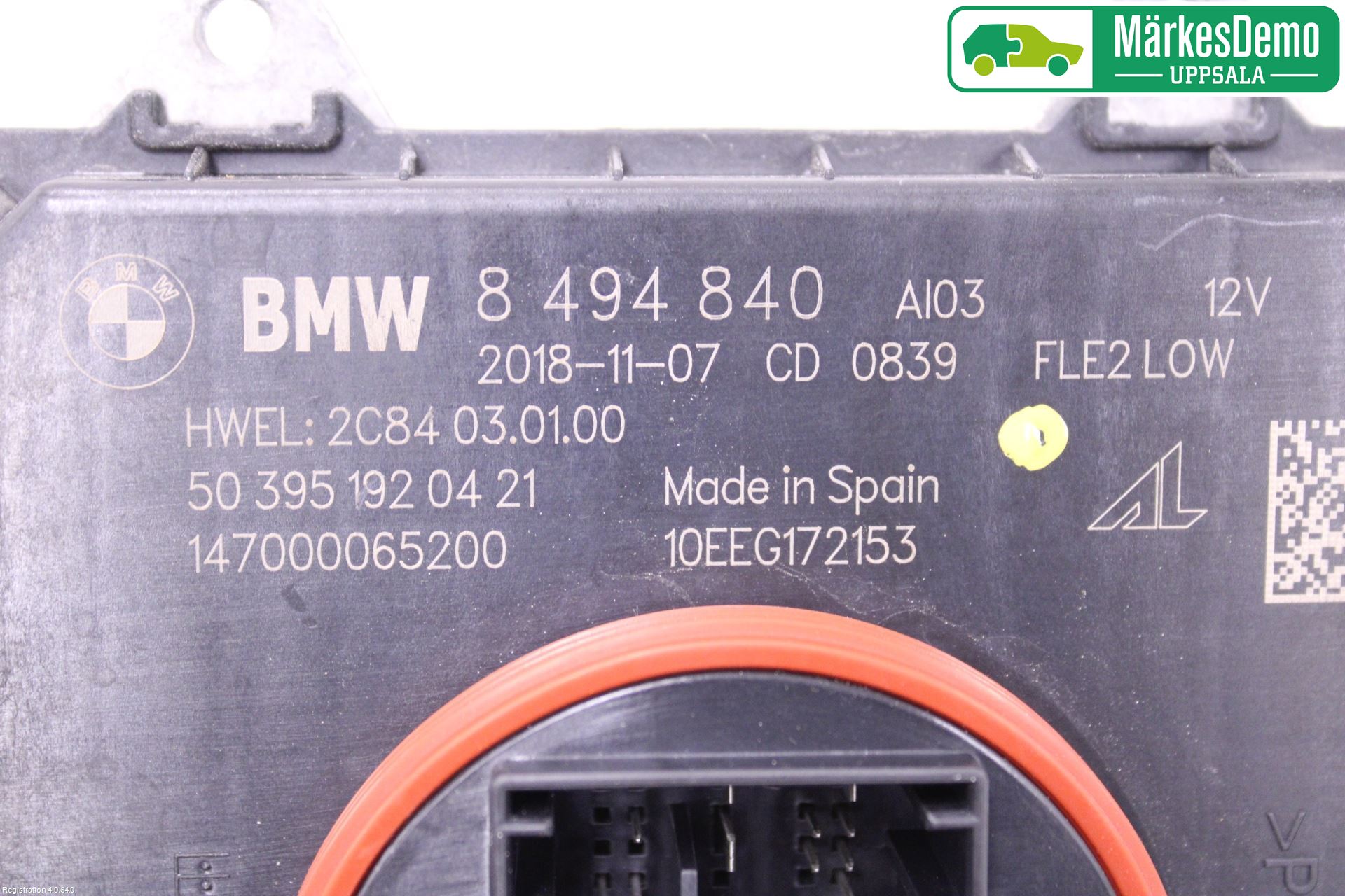 BMW 1 F20/F21 11-19 Styrenhet Strålkastare