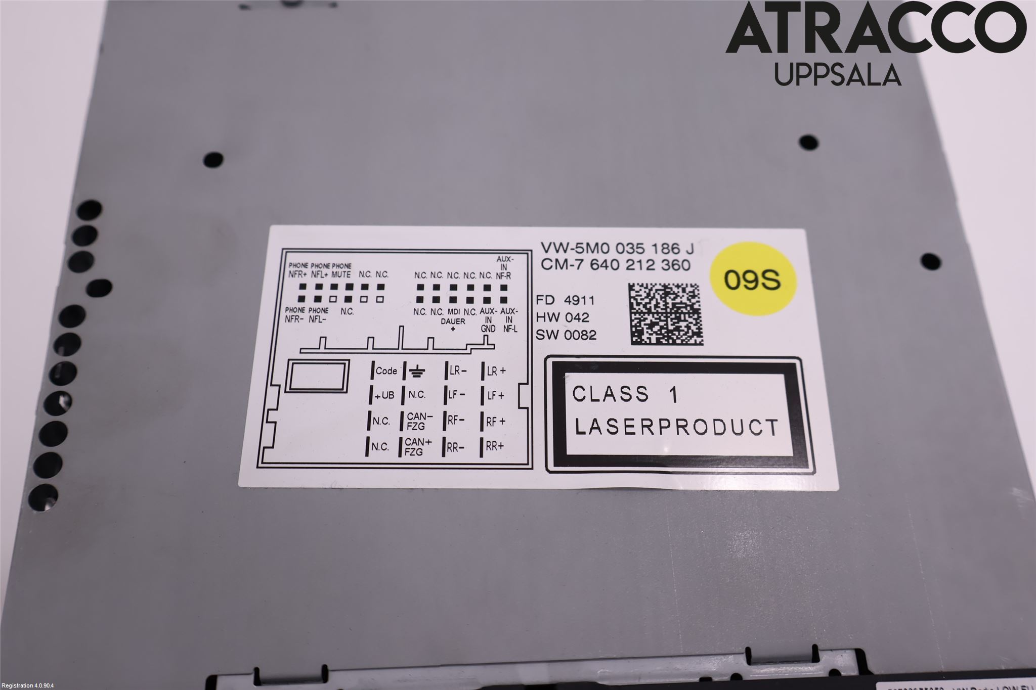 Volkswagen VW TRANSP/CARAVELLE (T5) 04-15 Cd Radio - Multimediapanel