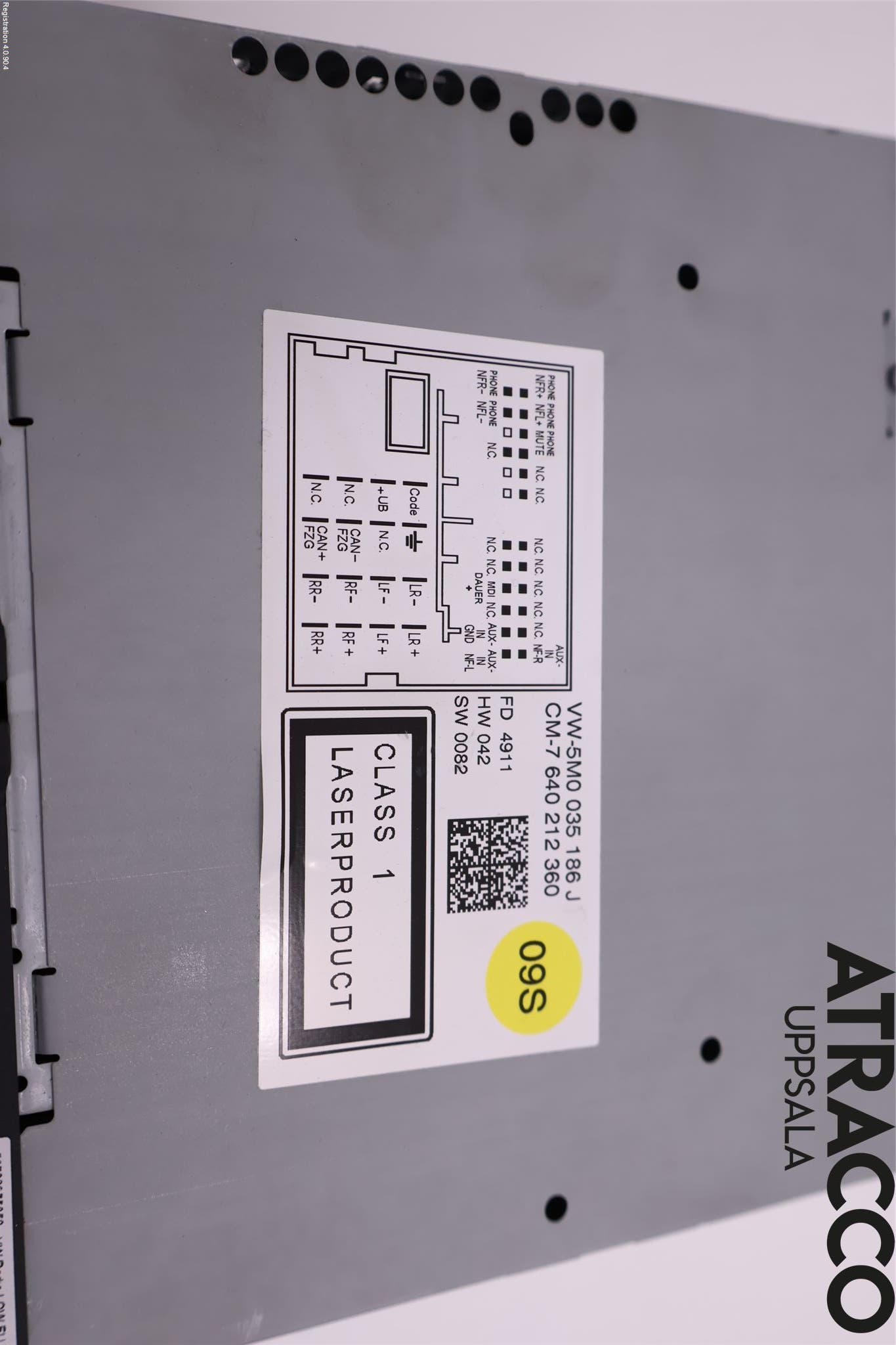 Volkswagen VW TRANSP/CARAVELLE (T5) 04-15 Cd Radio - Multimediapanel