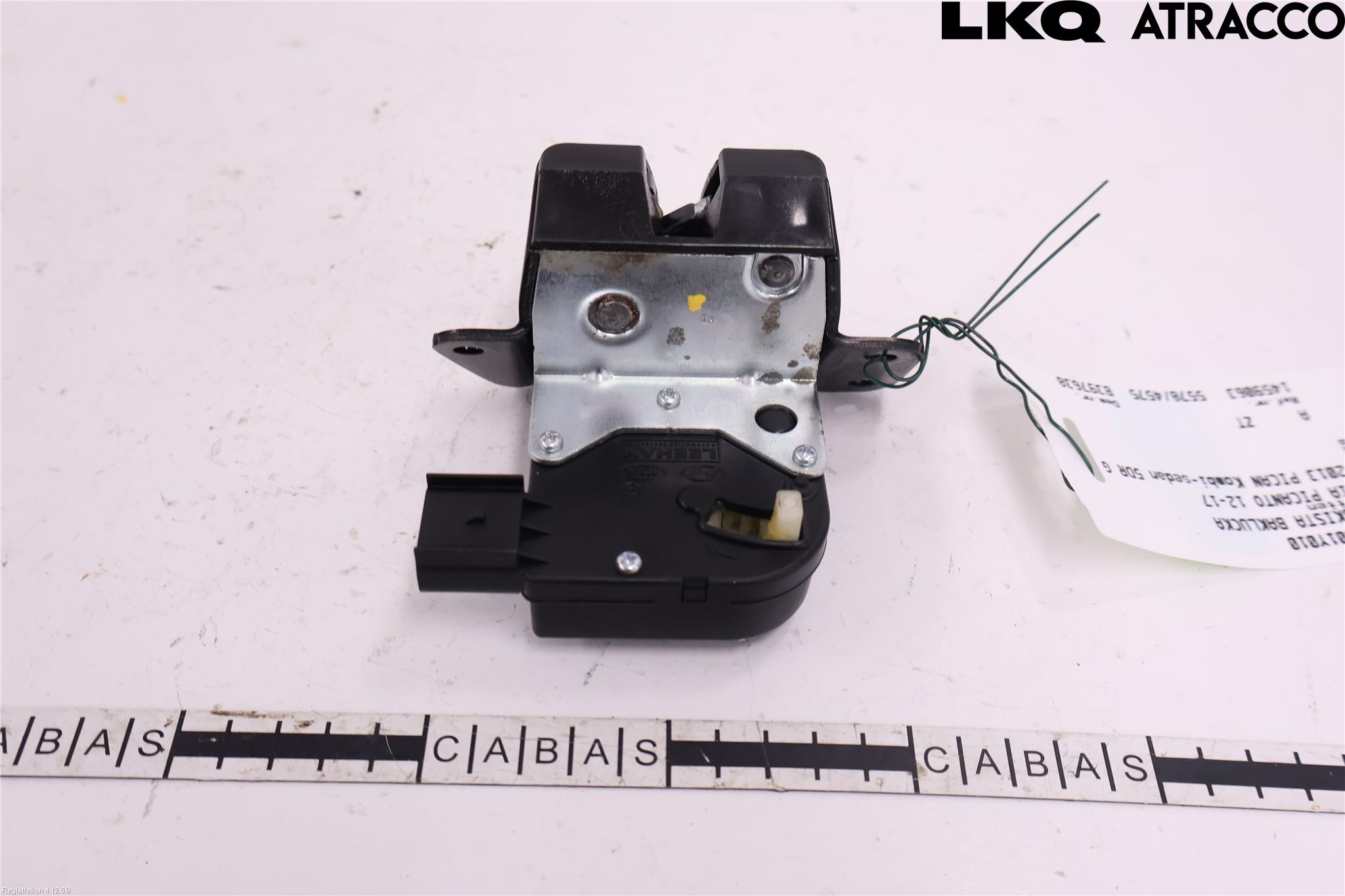 Kia PICANTO 12-17 Låskista Baklucka