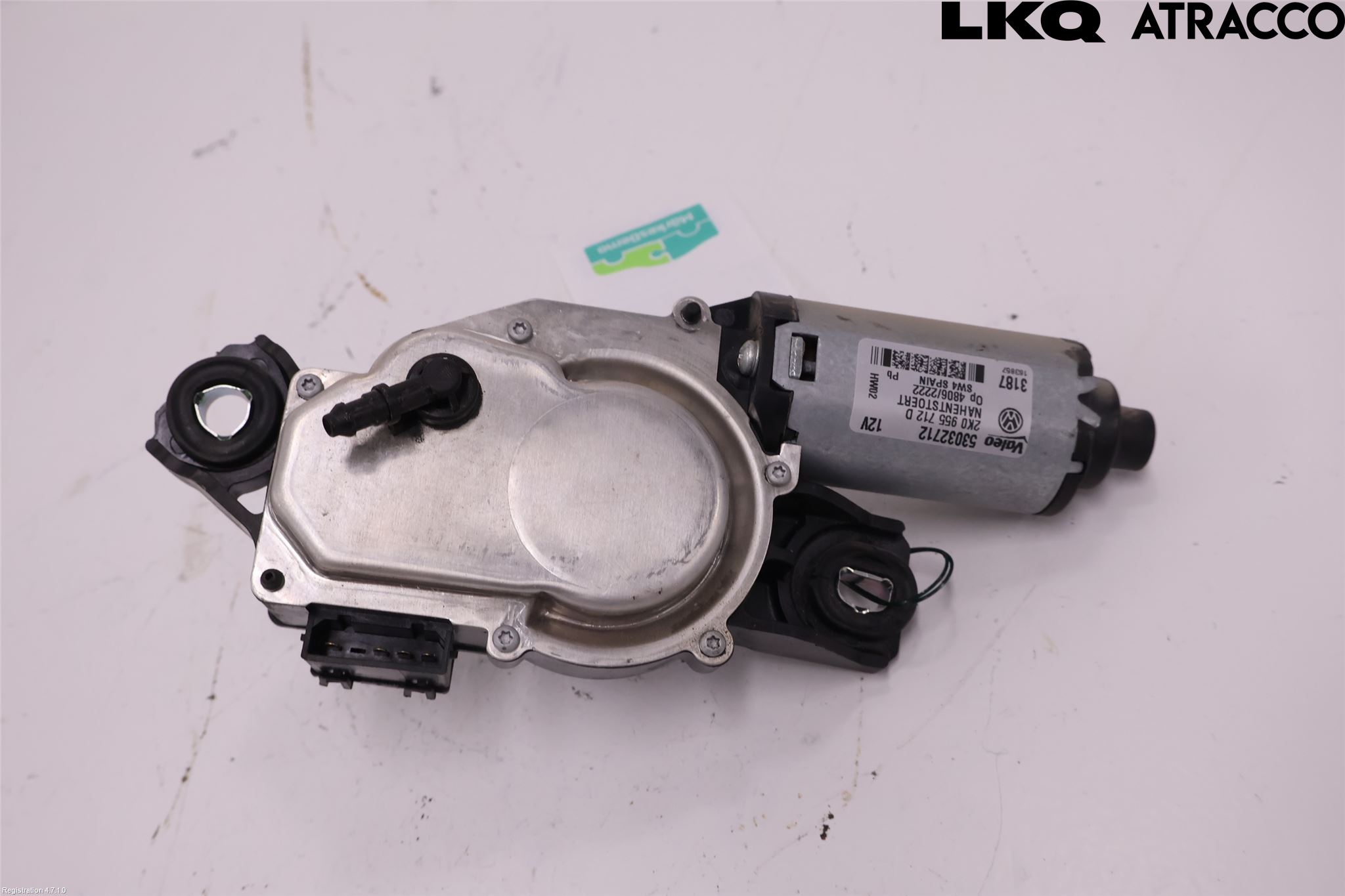 Volkswagen VW CADDY 16-20 Torkarmotor Baklucka