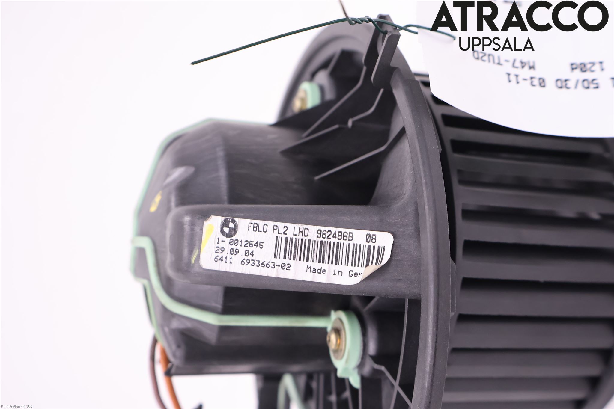 BMW 1 E87/81 5D/3D 03-11 Värmefläkt