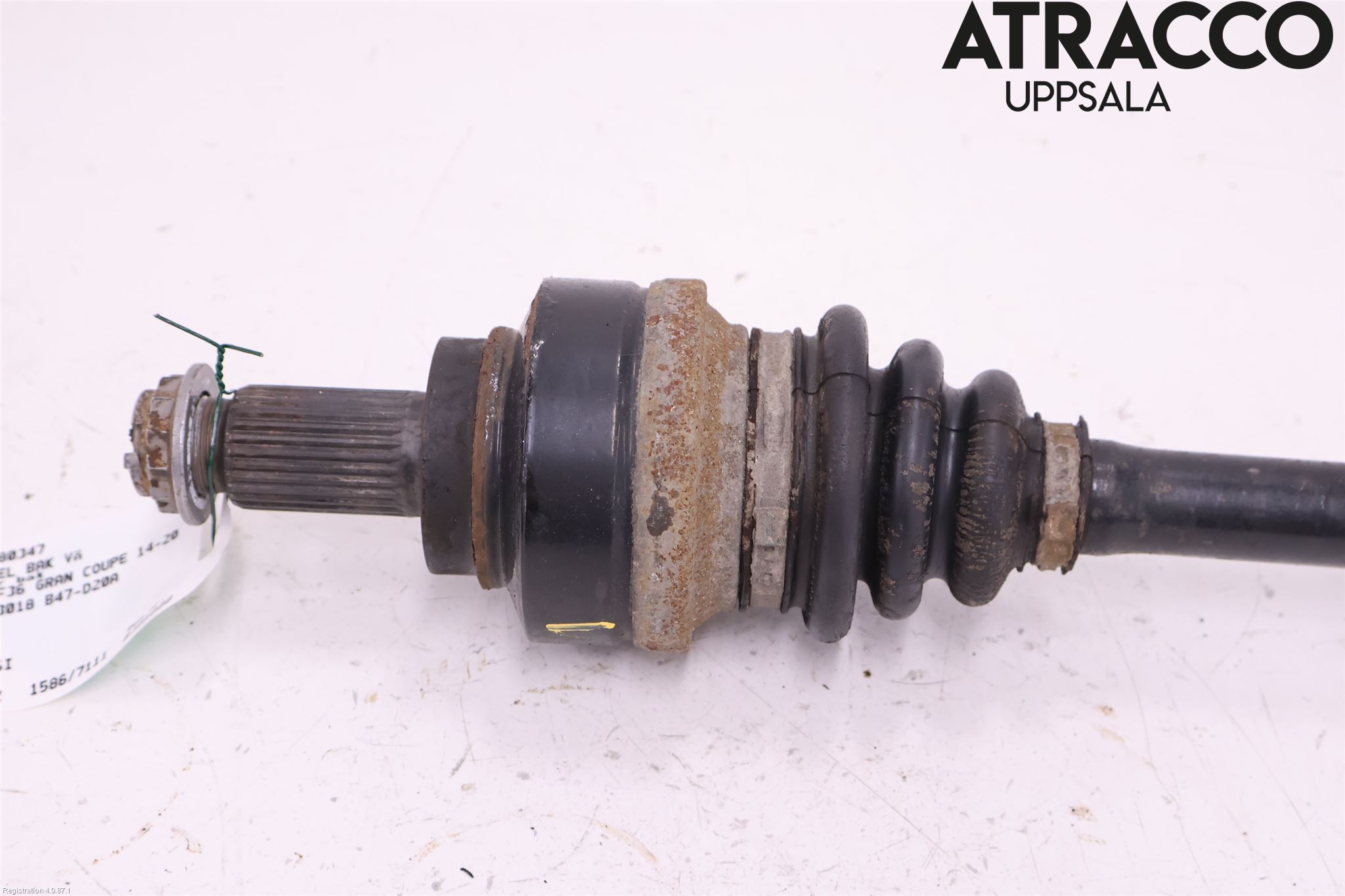 BMW 4 F36 Gran Coupé 14-20 Drivaxel Bak Vänster