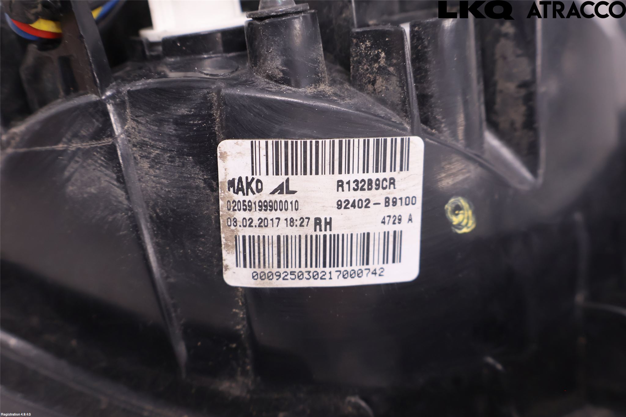 Hyundai i10 BA 17-20 Bakljus Höger