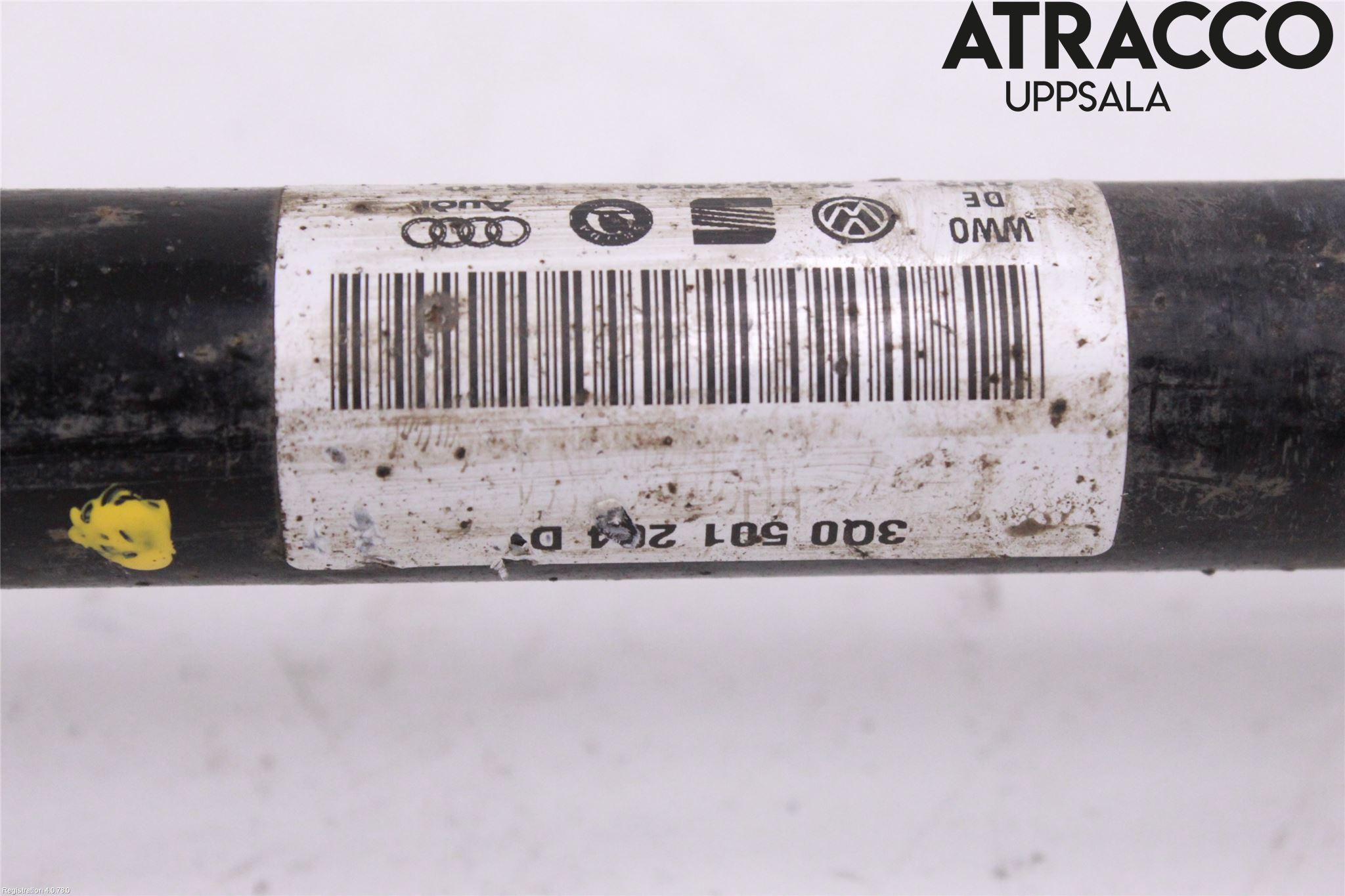 Volkswagen VW TIGUAN 16-24 Drivaxel Bak Höger