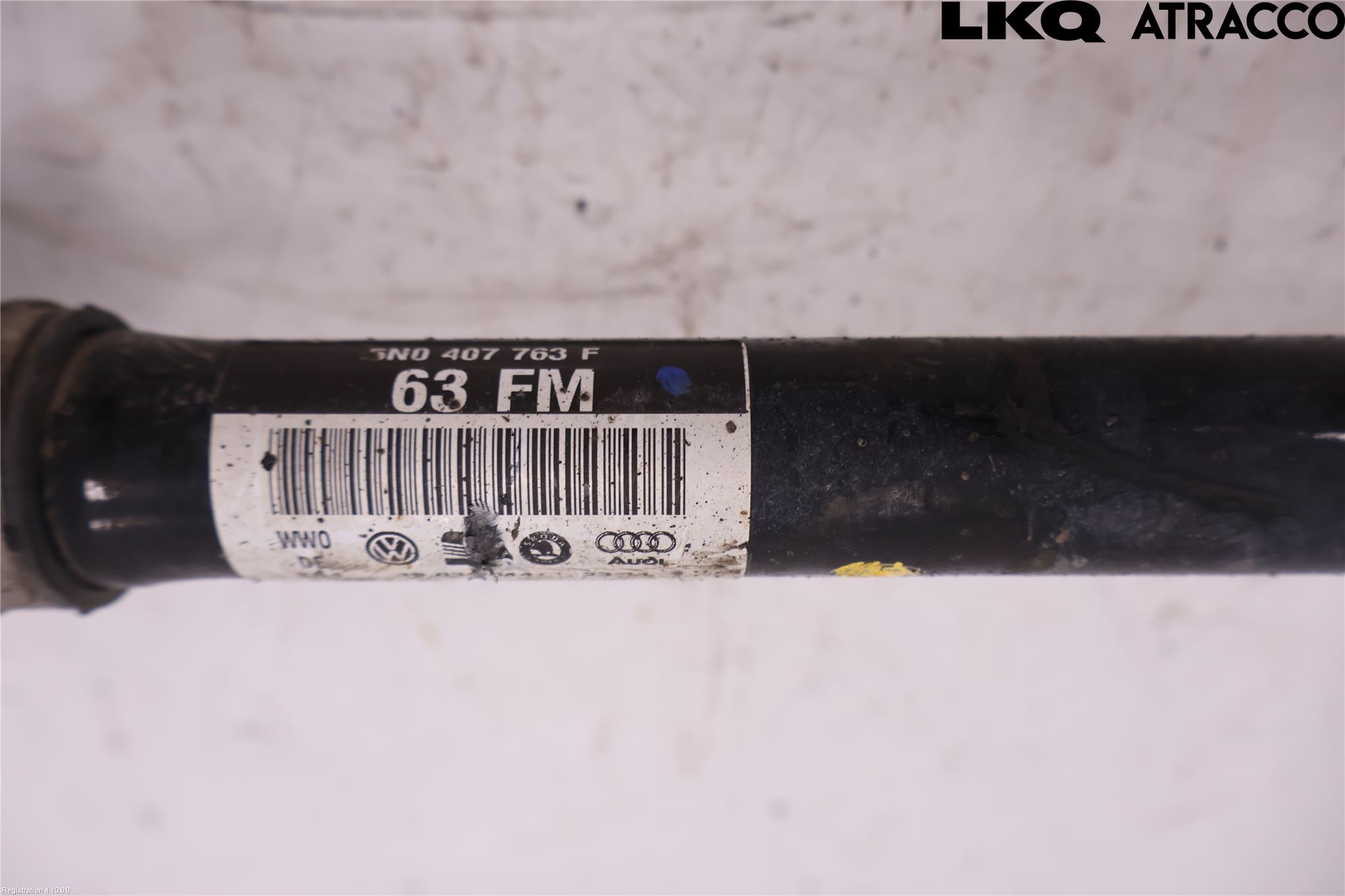 Volkswagen VW TIGUAN 07-16 Drivaxel Fram Vänster