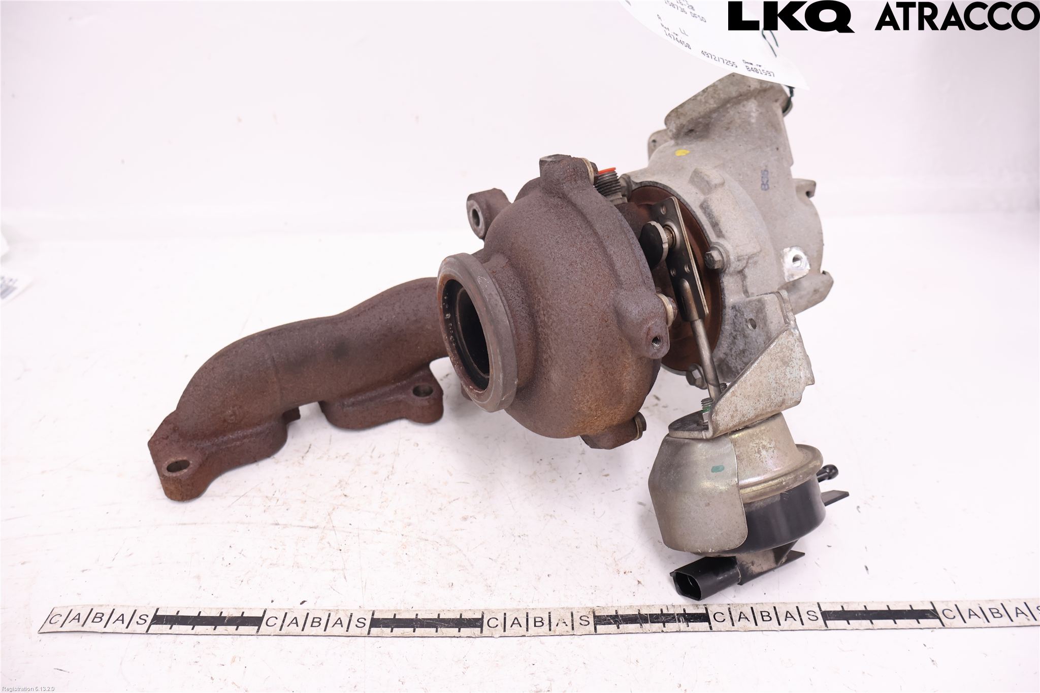 Volkswagen VW CADDY 16-20 Turboaggregat