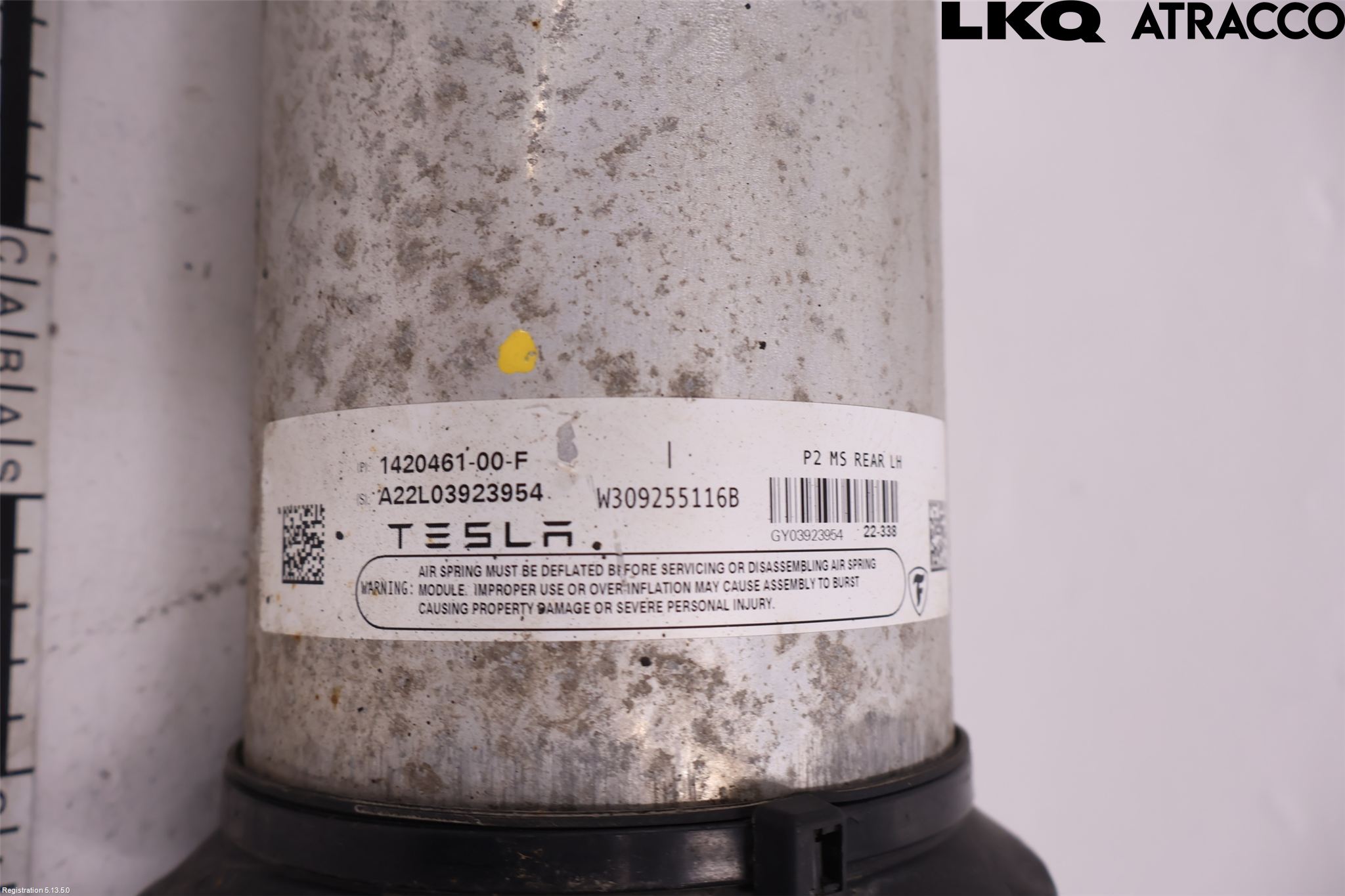 Tesla MODEL S 13- Fjäderben Bak Vänster