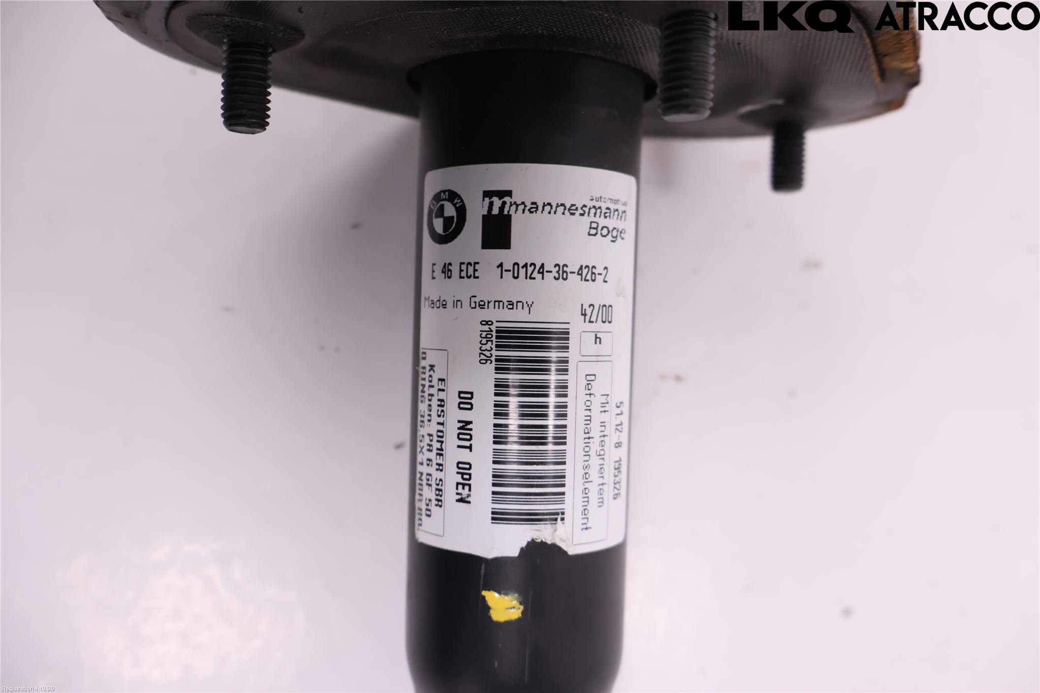 BMW 3 E46      98-05 Stötfångarbärjärn Bak