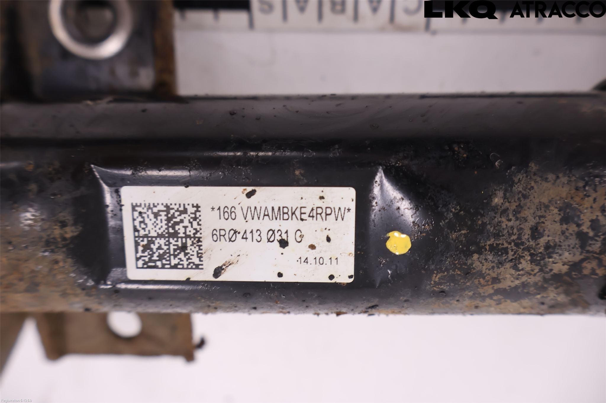 Volkswagen VW POLO 10-17 Fjäderben Fram Höger