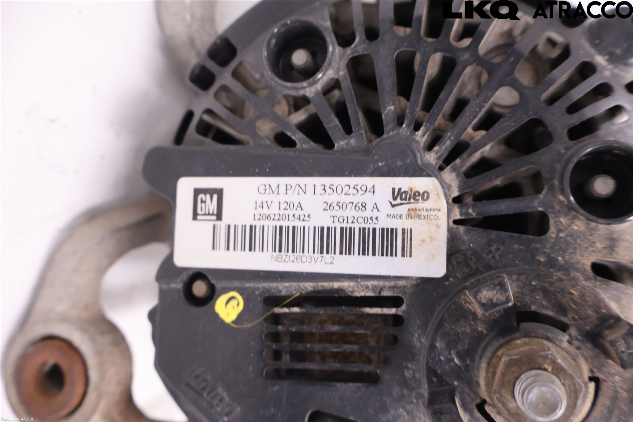 Opel ASTRA J 10-15 Generator