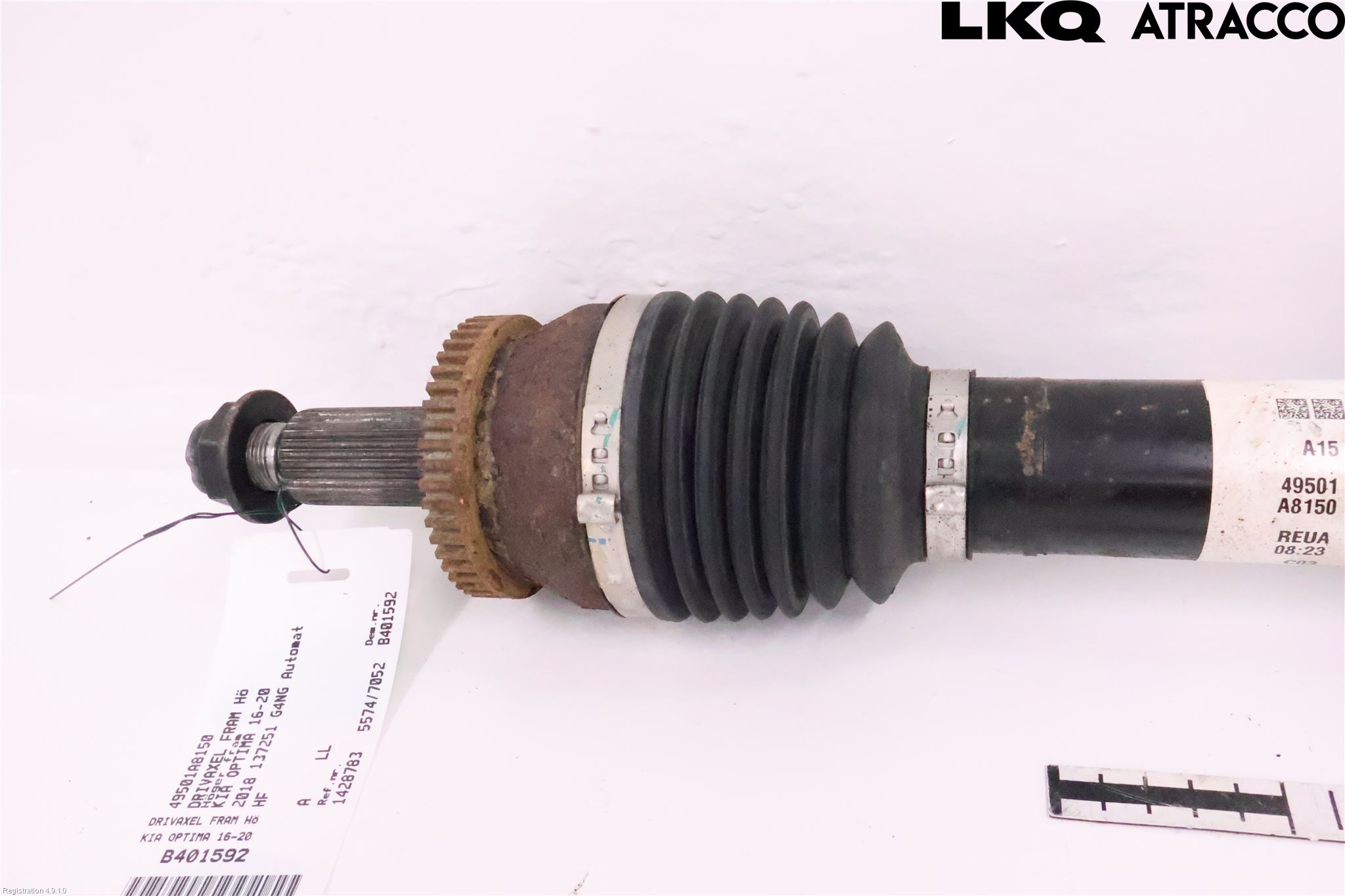 Kia OPTIMA 16-20 Drivaxel Fram Höger