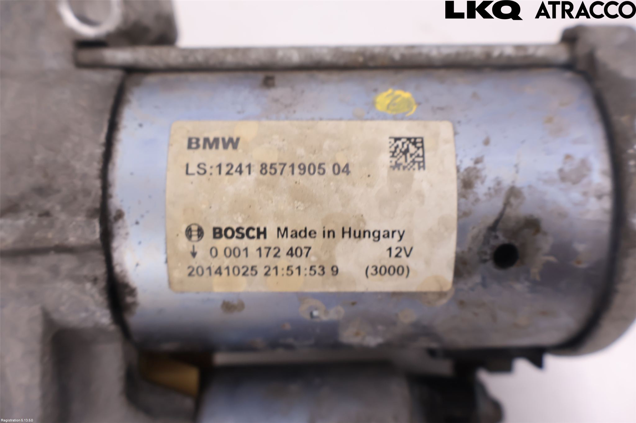 BMW 3 GT F34 13-19 Startmotor Diesel