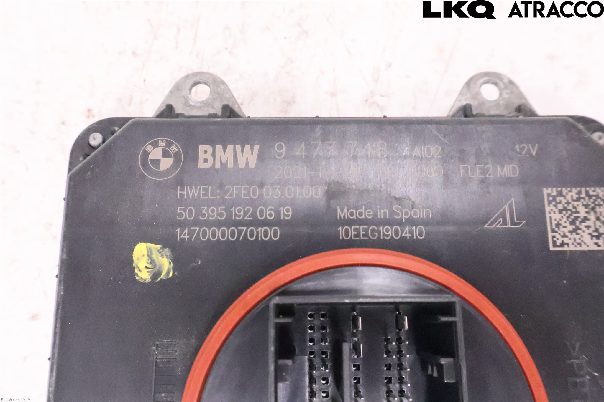 BMW X1 F48 15-22 Styrenhet Strålkastare
