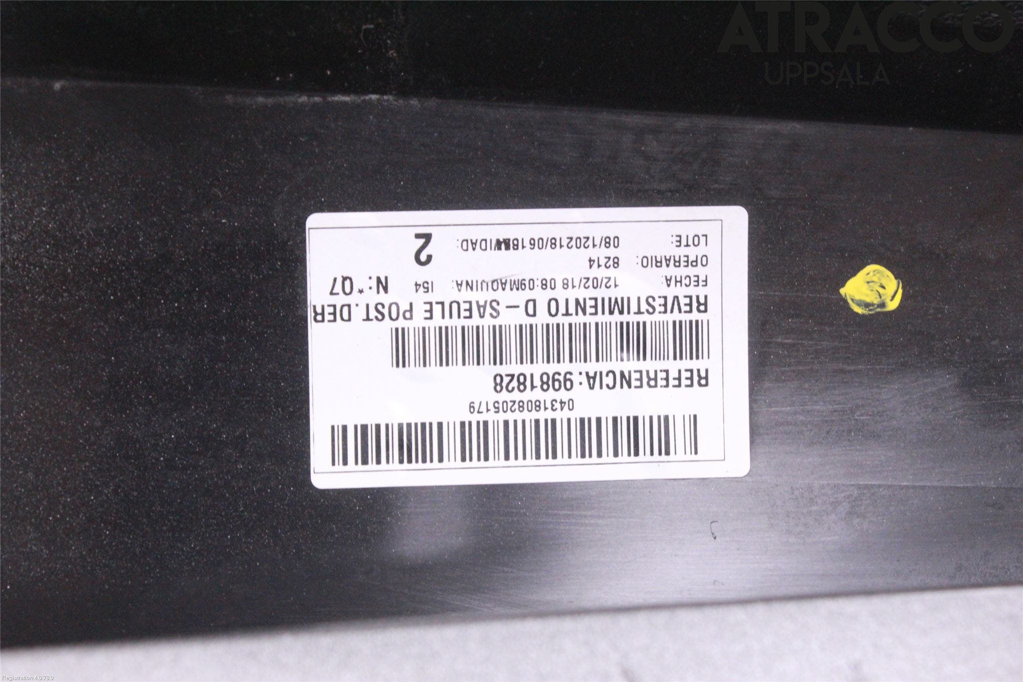 Mercedes-Benz MB VITO/V-KLASS (W640,W447,W448) 14- Skärm Hörn Utfyllnad Bak