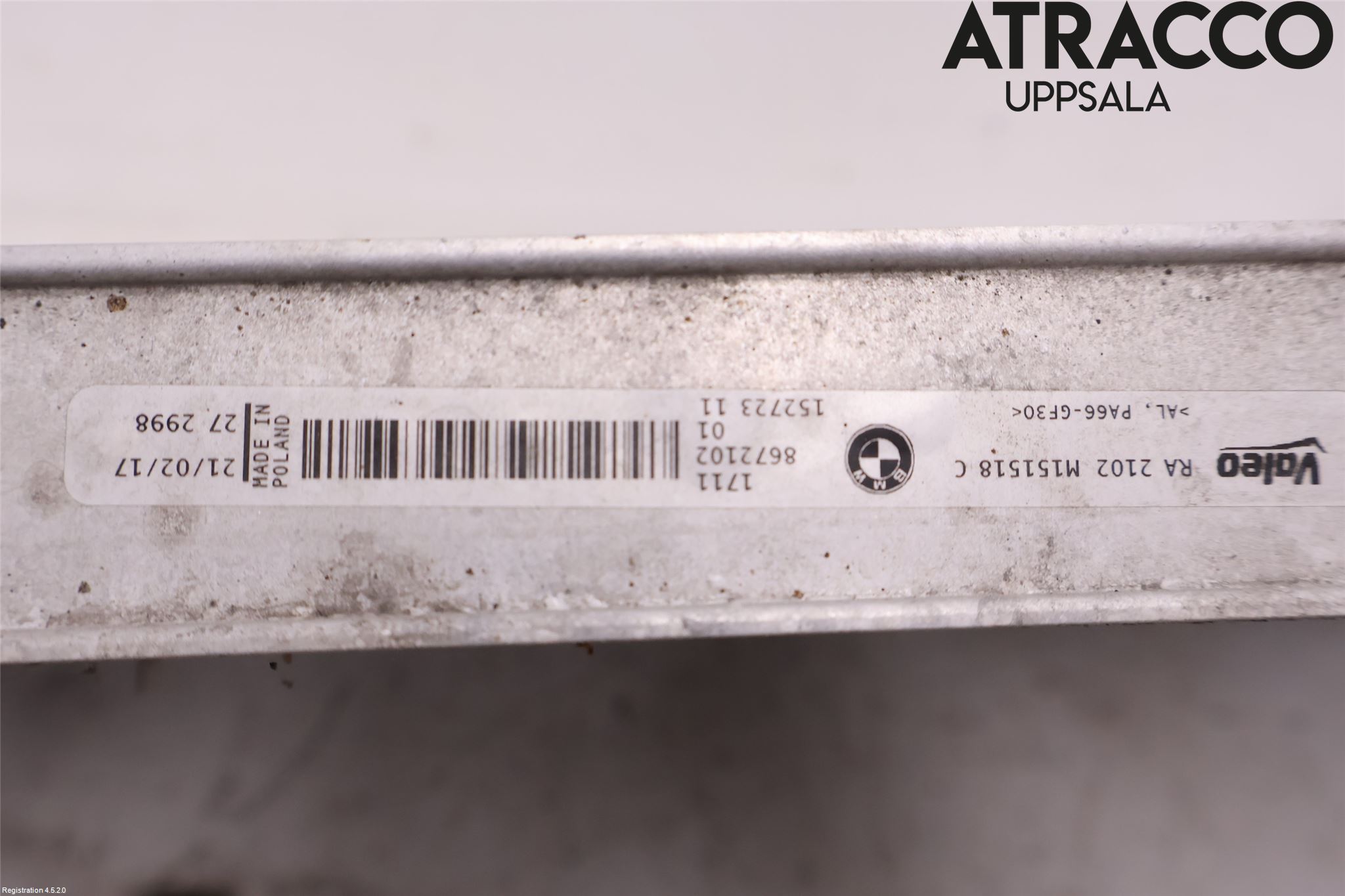 BMW 3 F30/F31/F80 12-19 Kylare Aut