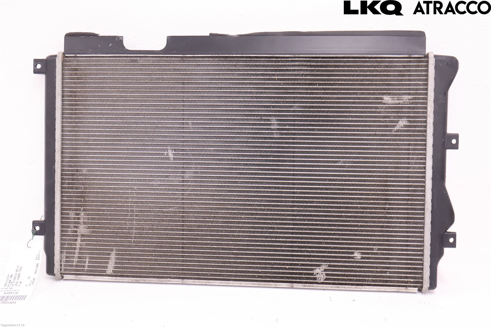 Volkswagen VW SCIROCCO 09-17 Kylare Man